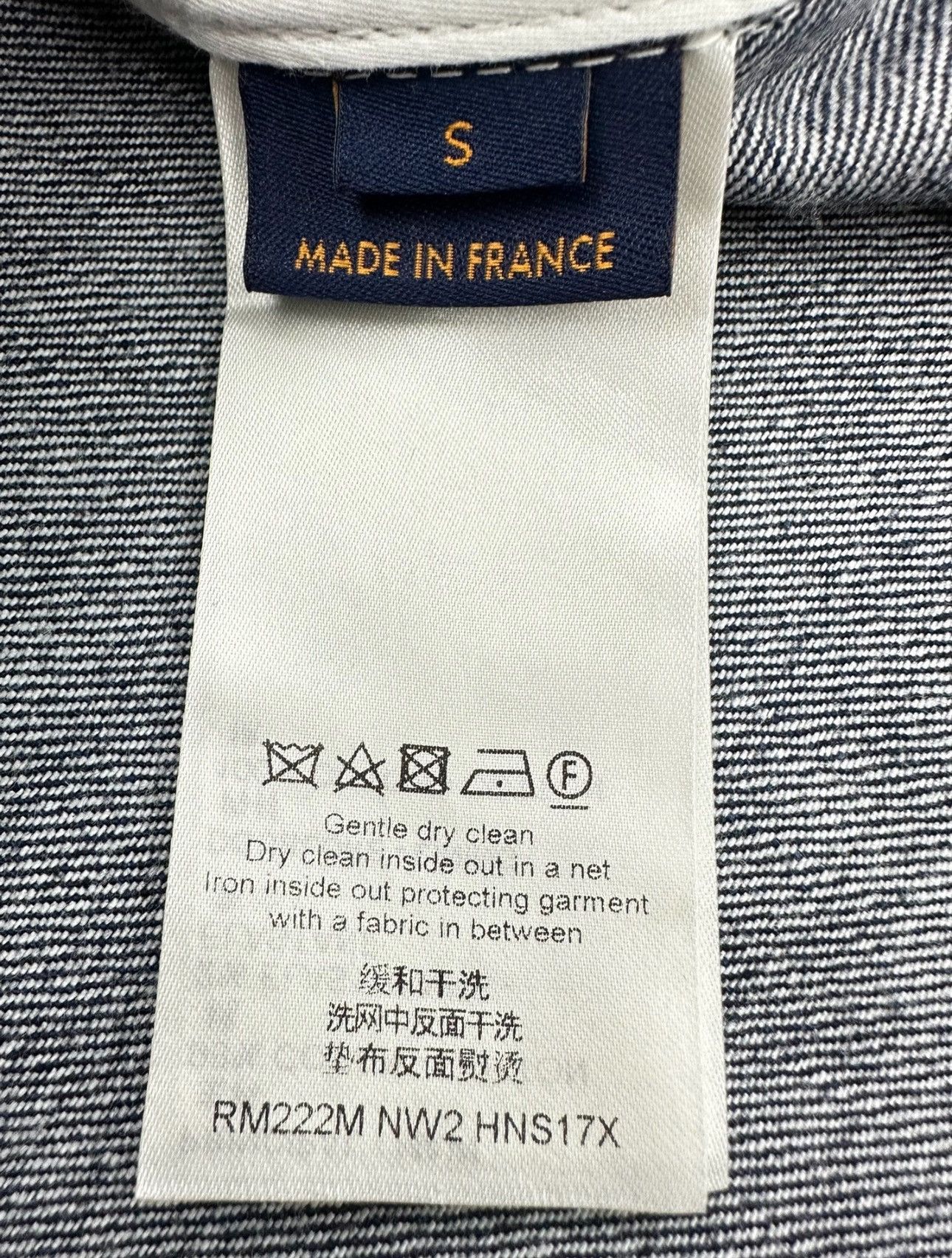 Louis Vuitton Louis Vuitton Monogram Denim Shirt Sz.S Size US S / EU 44-46 / 1 - 4 Thumbnail