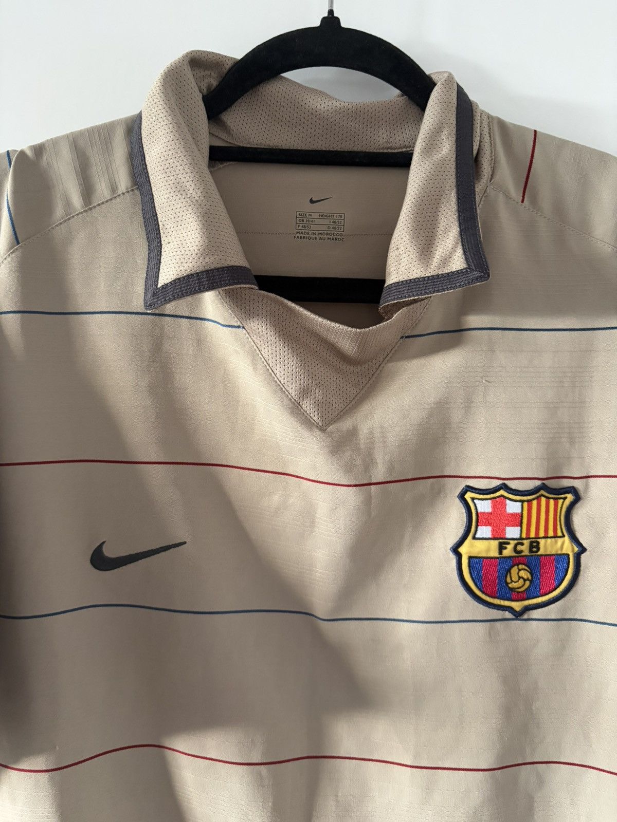 Barcelona nike 2003/2004 wyjazdowa vintage — zdjęcie 2