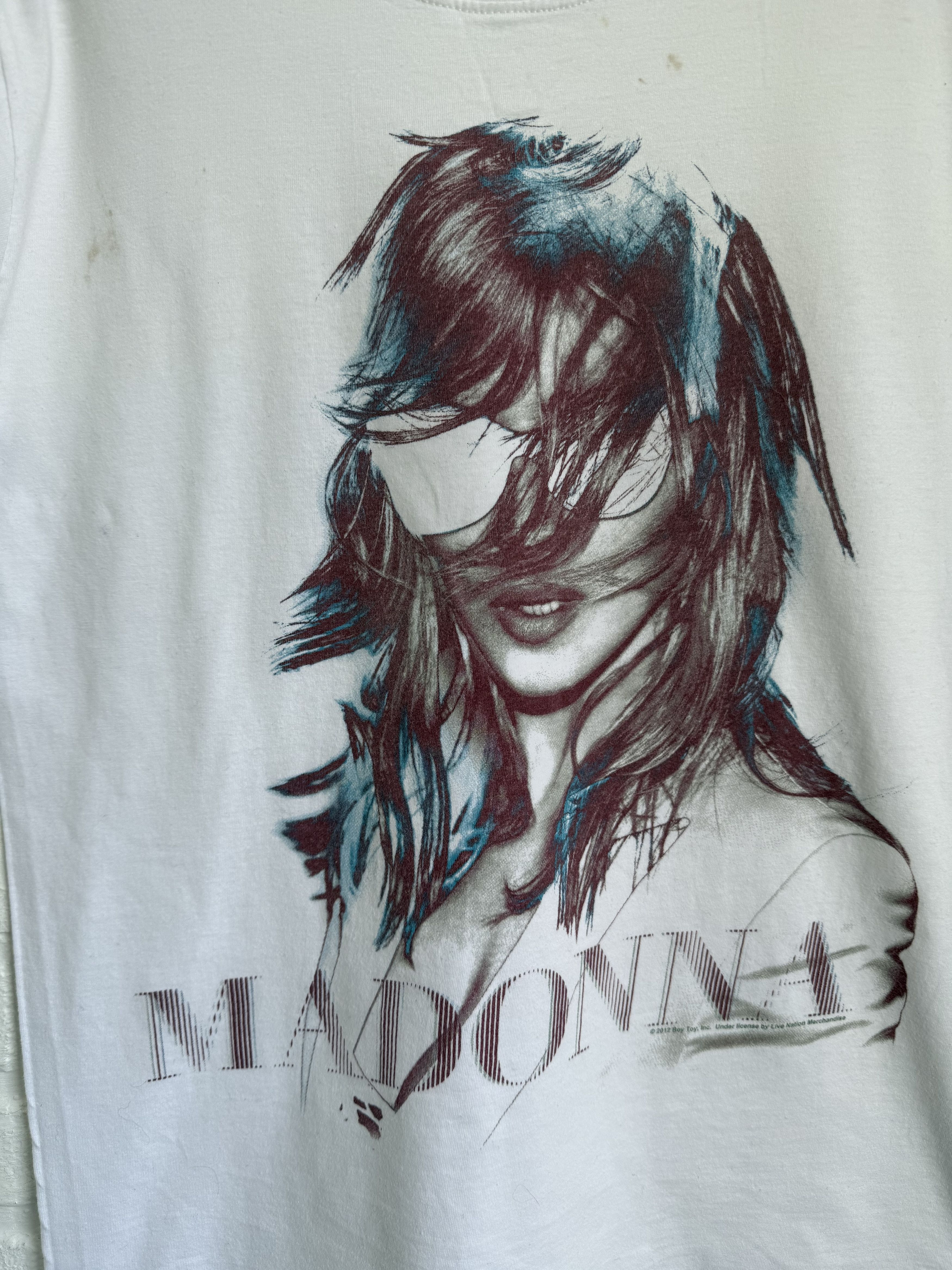 Band Tees × Vintage Vintage 2012 Madonna Boy Toy t-shirt Size US S / EU 44-46 / 1 - 2 Thumbnail