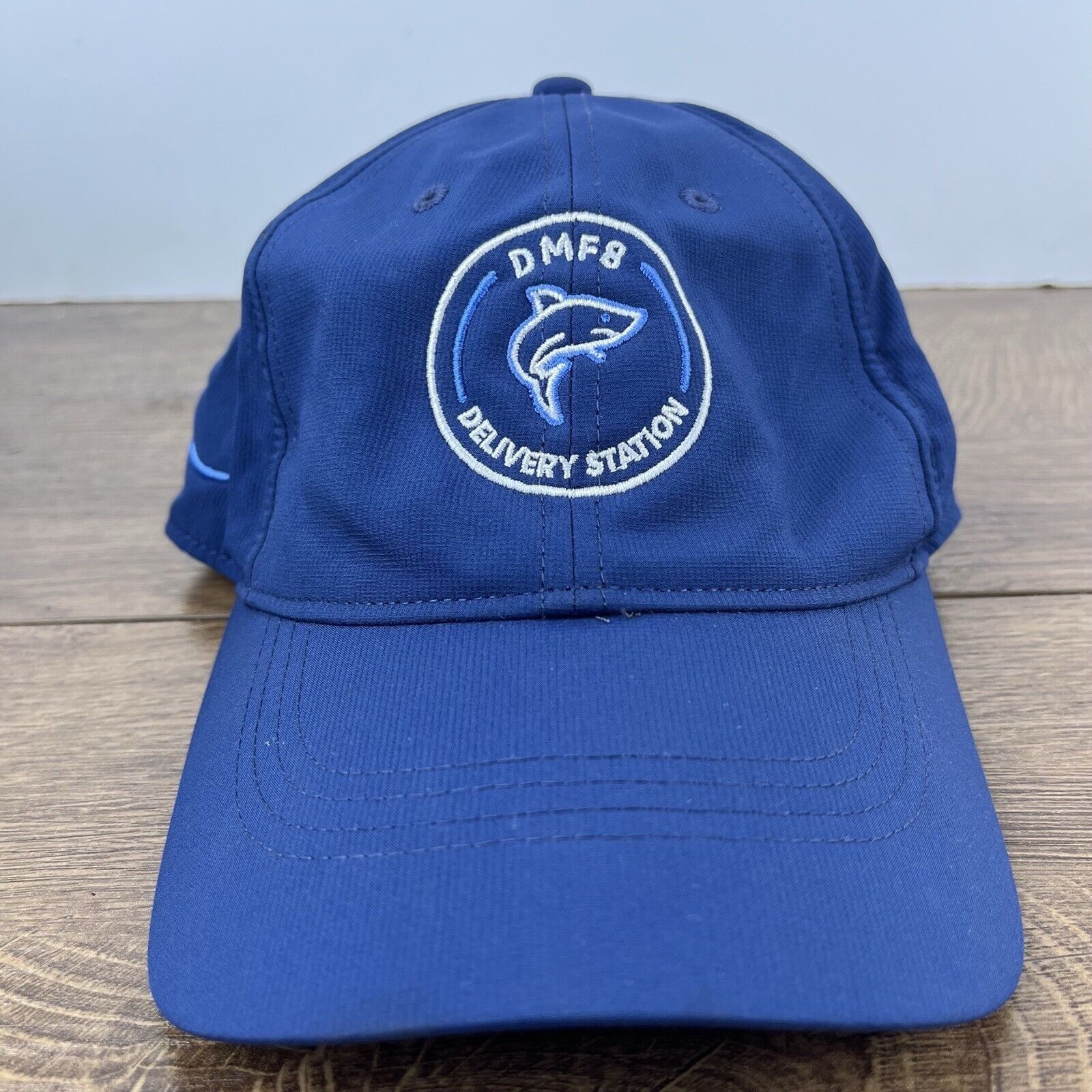 Nike DMF8 Delivery Station Hat Nike Shark Blue Adjustable Hat Blu Size ONE SIZE - 2 Thumbnail