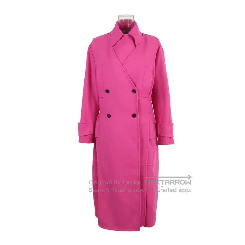 Valentino Valentino Wool Blend Solid Color Long Coat. Size US S / EU 44-46 / 1 - 1 Thumbnail