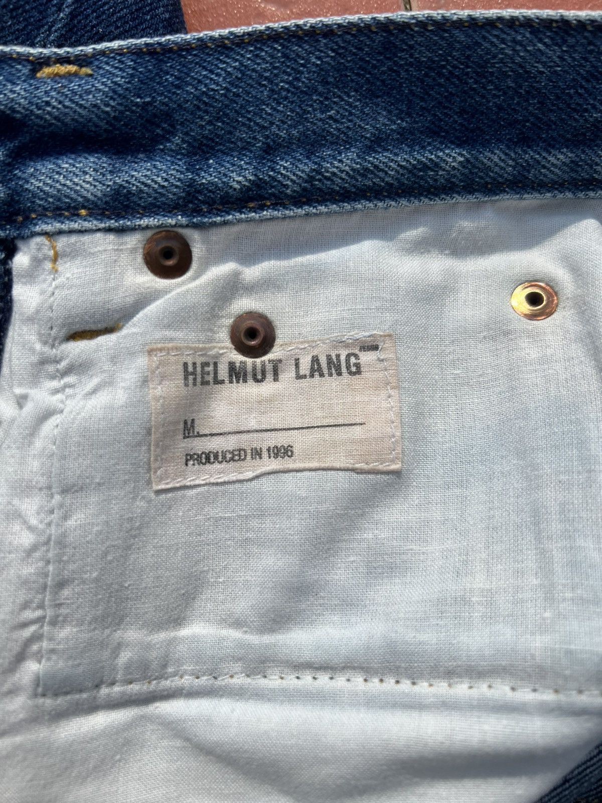 Helmut Lang Helmut Lang 1996 archive jeans vintage Size 27" / US 4 / IT 40 - 2 Thumbnail