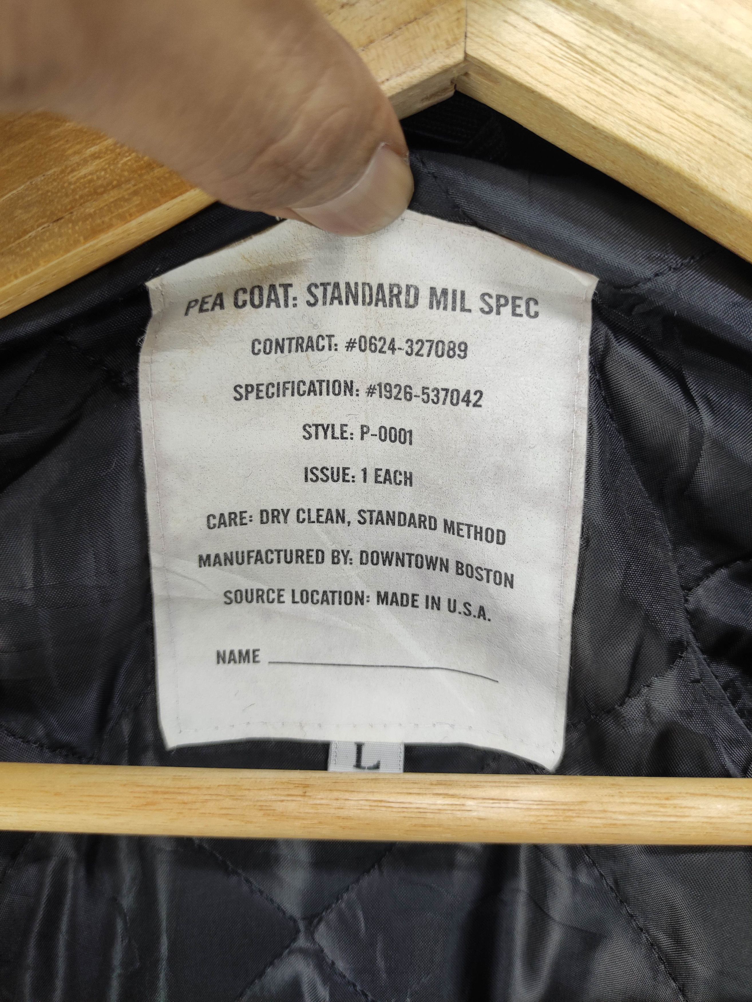 Japanese Brand Vintage Pea Coat Double Breasted Wool Jacket Size US M / EU 48-50 / 2 - 4 Thumbnail