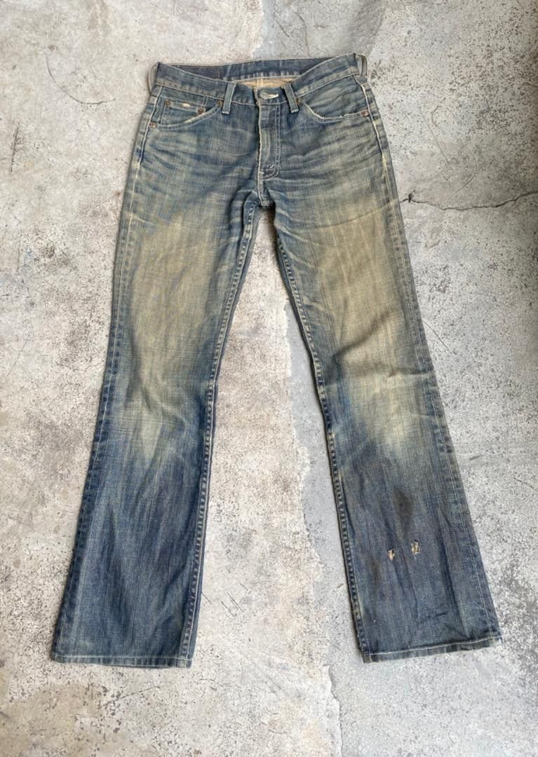 Levi's Vintage Clothing VINTAGE DISTRESSED LEVIS JEANS Size 28" / US 6 / IT 42 - 2 Thumbnail