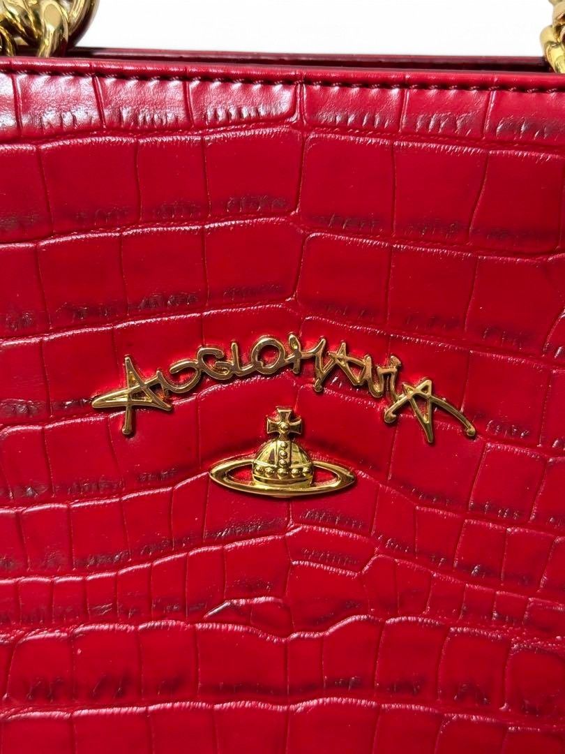 Vivienne Westwood Vivienne Westwood - Anglomania Crocodile Embossed Handbag Size ONE SIZE - 2 Thumbnail