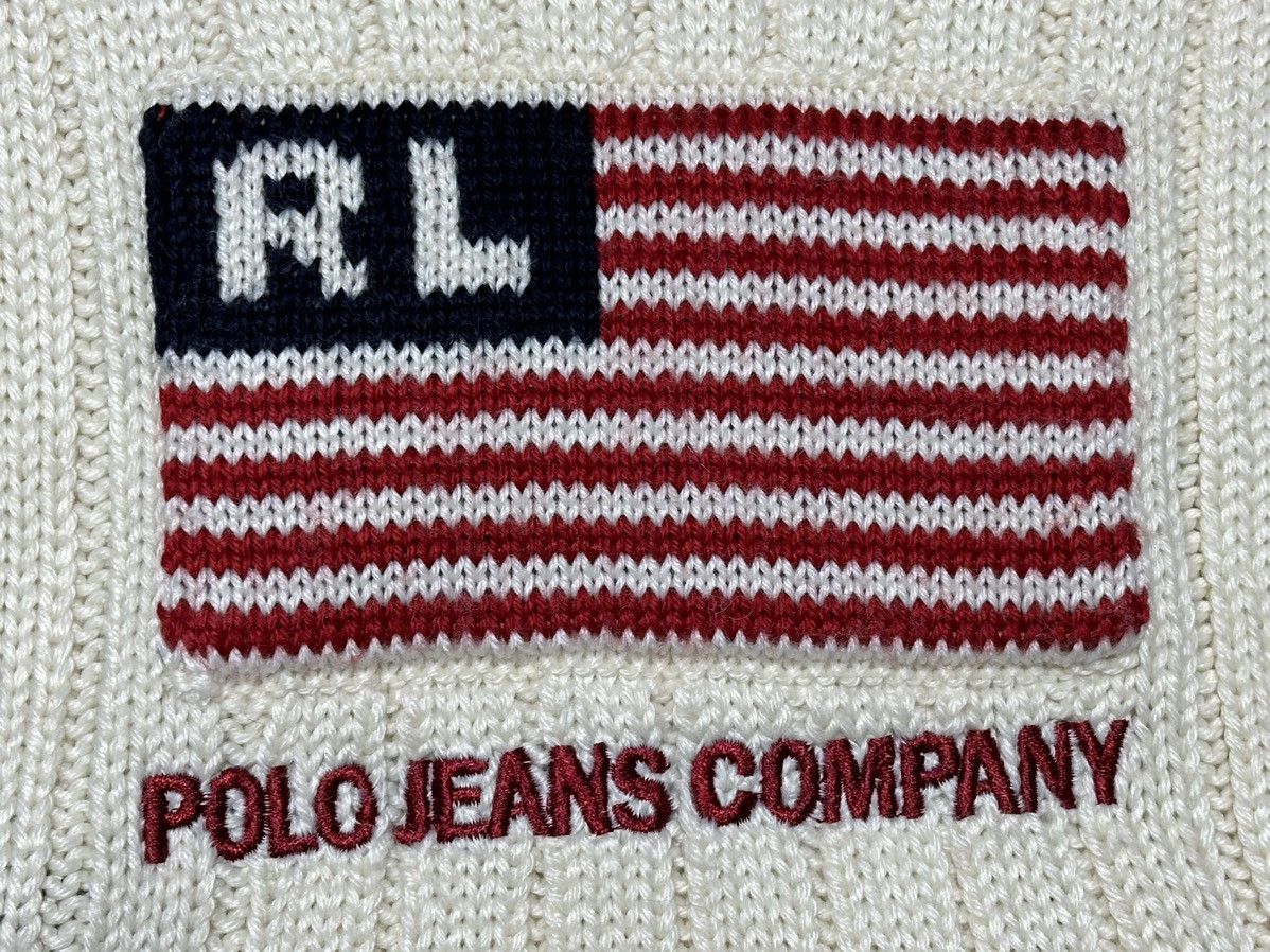 Ralph Lauren Vintage Polo Ralph Lauren Jeans Company USA Flag Scarf Size ONE SIZE - 5 Thumbnail