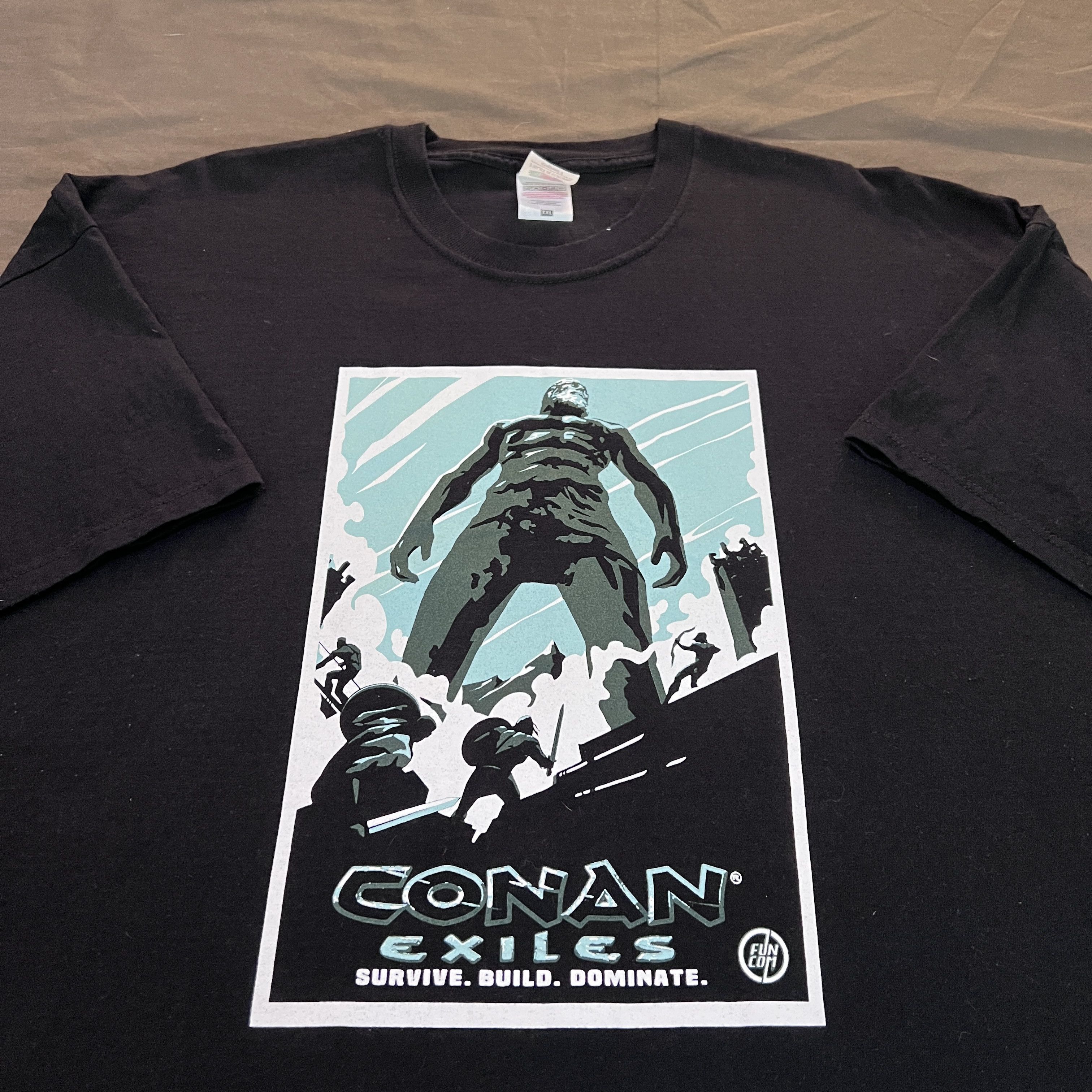 Playstation Conan Exiles survival video game Promo Tee 2XL Size US XXL / EU 58 / 5 - 1 Thumbnail