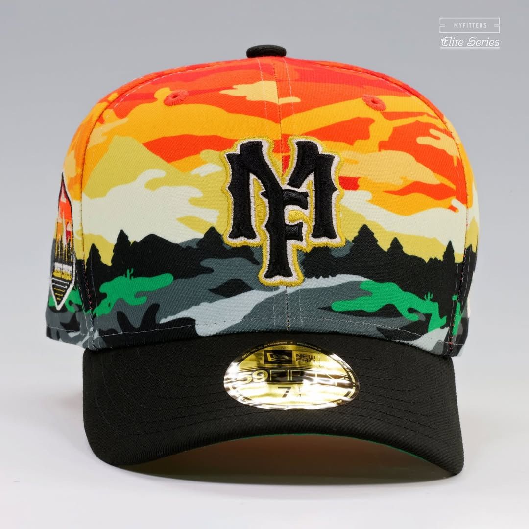 MyFitteds SIZE 7 MYFITTEDS X RUSSETSUNSET NEW ERA FITTED HAT Size ONE SIZE - 2 Thumbnail
