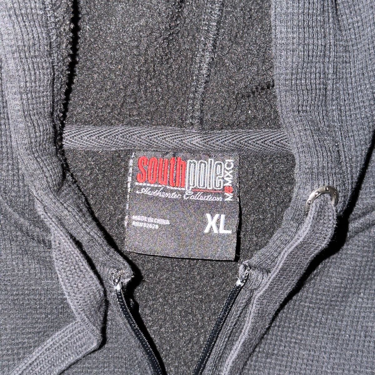 Southpole Black Heavy Y2k Vintage Southpole Thermal Zip up Size US XL / EU 56 / 4 - 3 Thumbnail