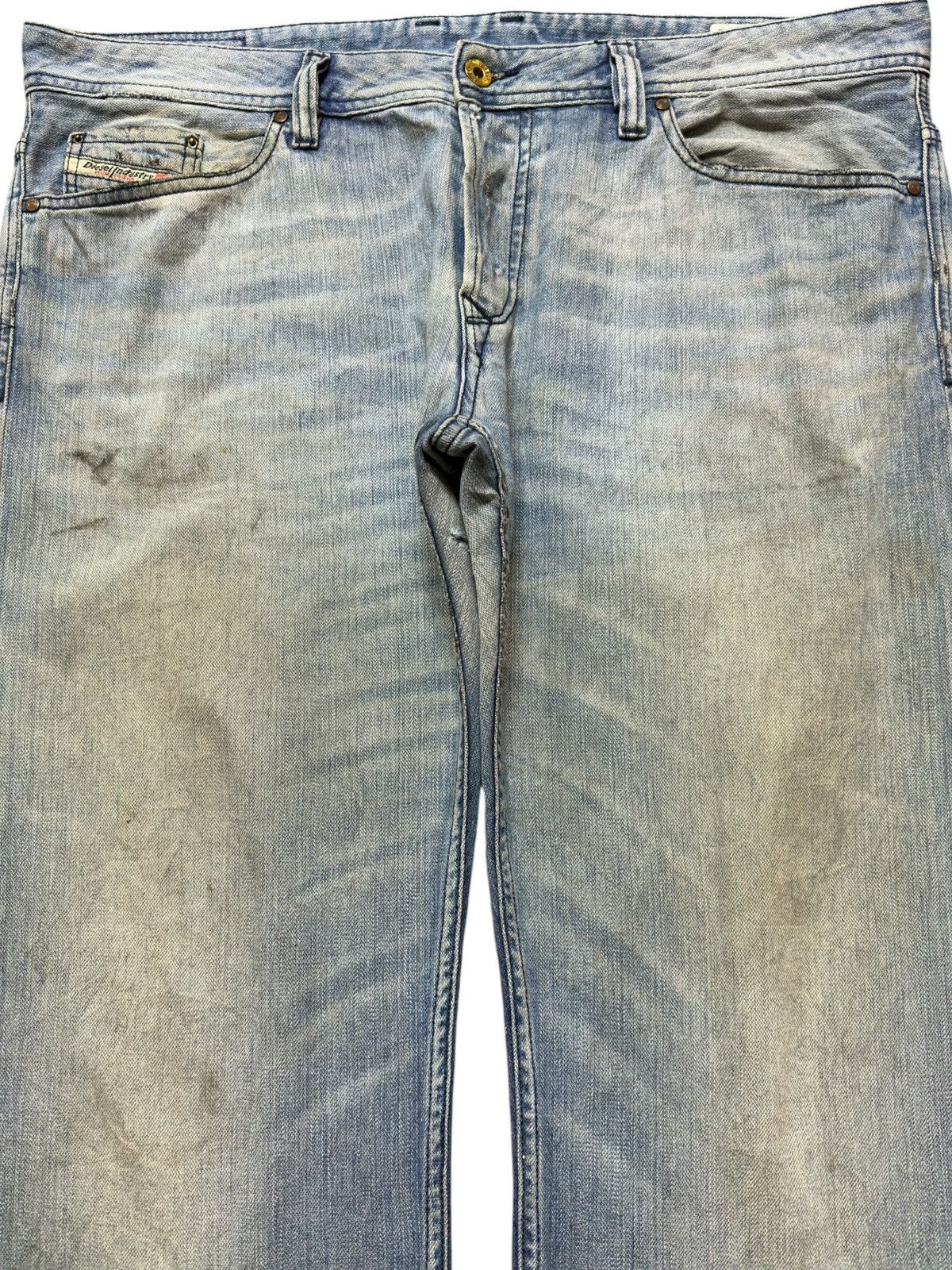Diesel Vintage Diesel Viker Baggy Mudwash Faded Denim Size US 40 / EU 56 - 2 Thumbnail