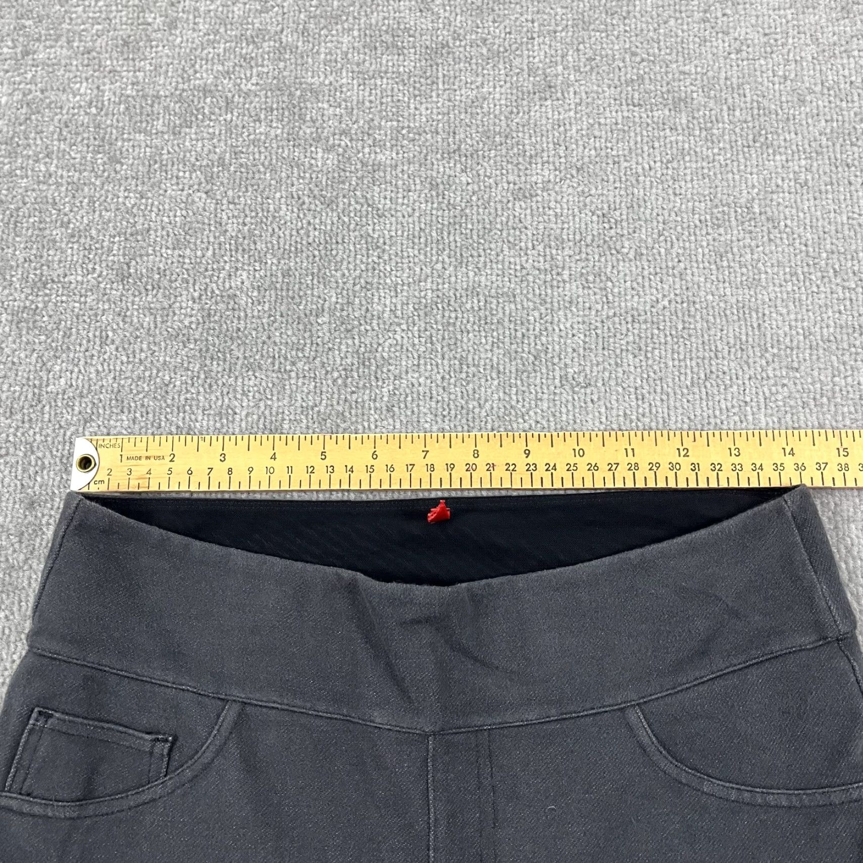 Spanx Spanx Pants Women Large Pull On Stretch Jean-ish Office 20146R Size 32" / US 10 / IT 46 - 4 Thumbnail