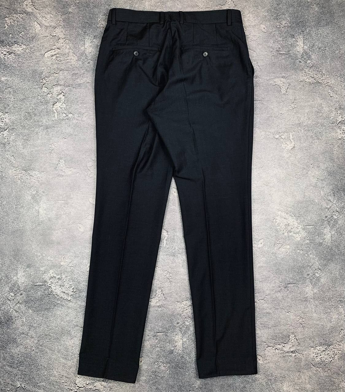 Hugo Boss Hugo Boss Men’s Dress Pants Size 48 32R Black Tailored Size US 32 / EU 48 - 10 Thumbnail
