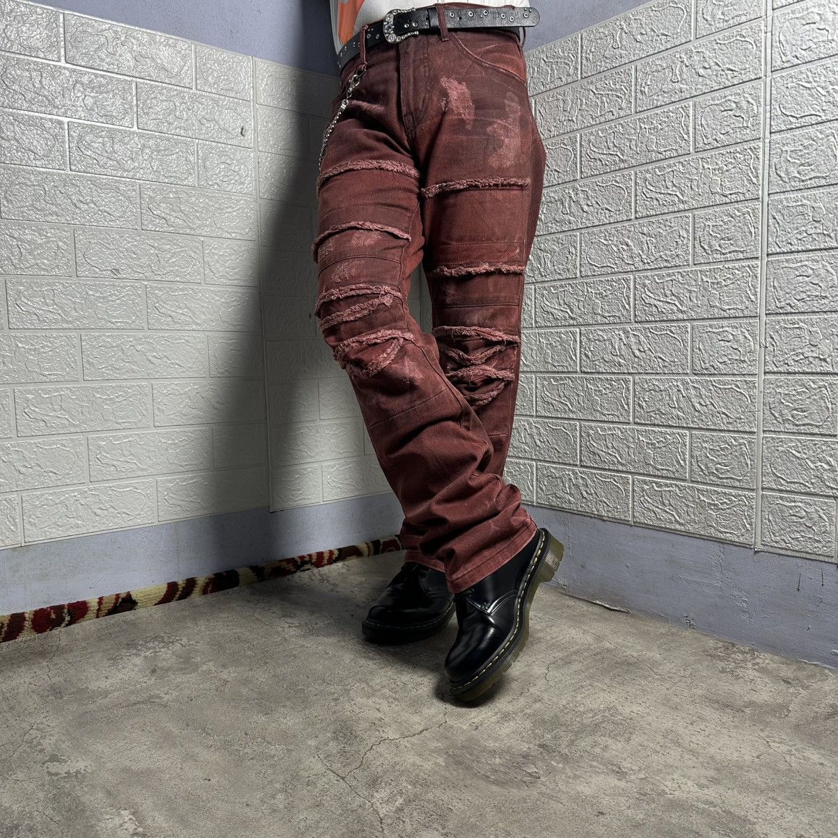 Japanese Brand Semantic Design Destressed Jeans Size US 30 / EU 46 - 1 Thumbnail