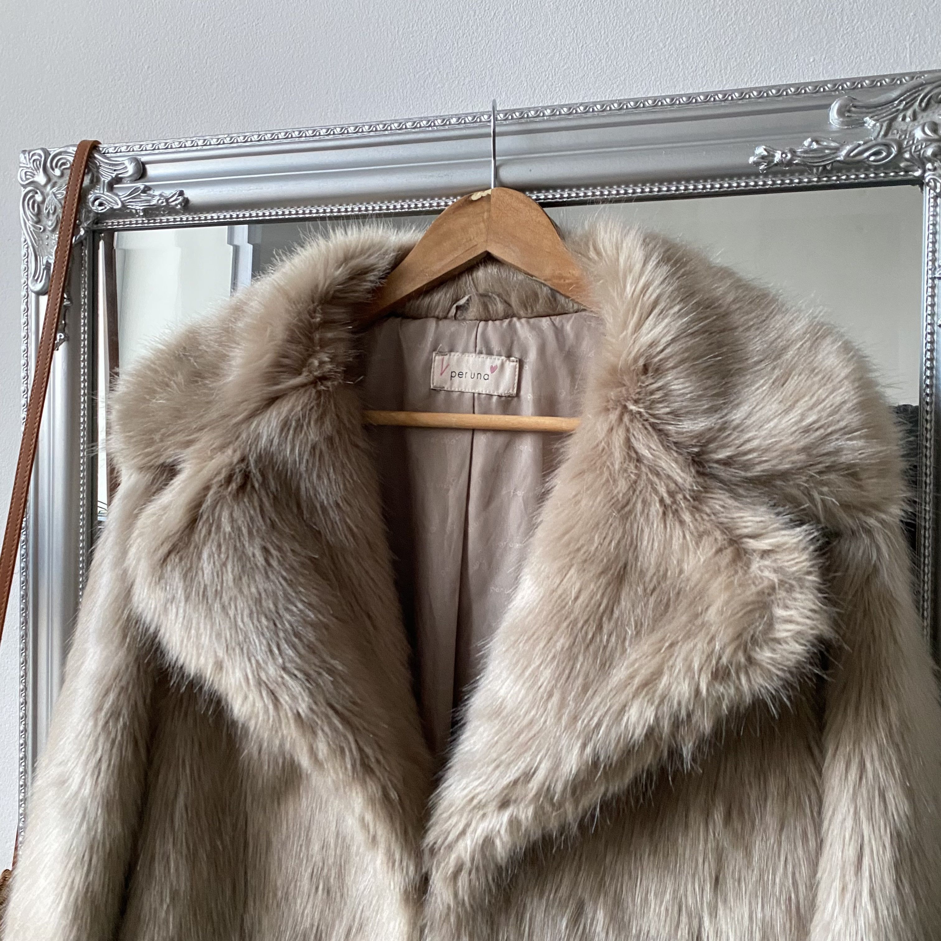Hysteric Glamour Vintage 2000s Y2K Faux fur coat Japanese Avant-garde Size M / US 6-8 / IT 42-44 - 2 Thumbnail