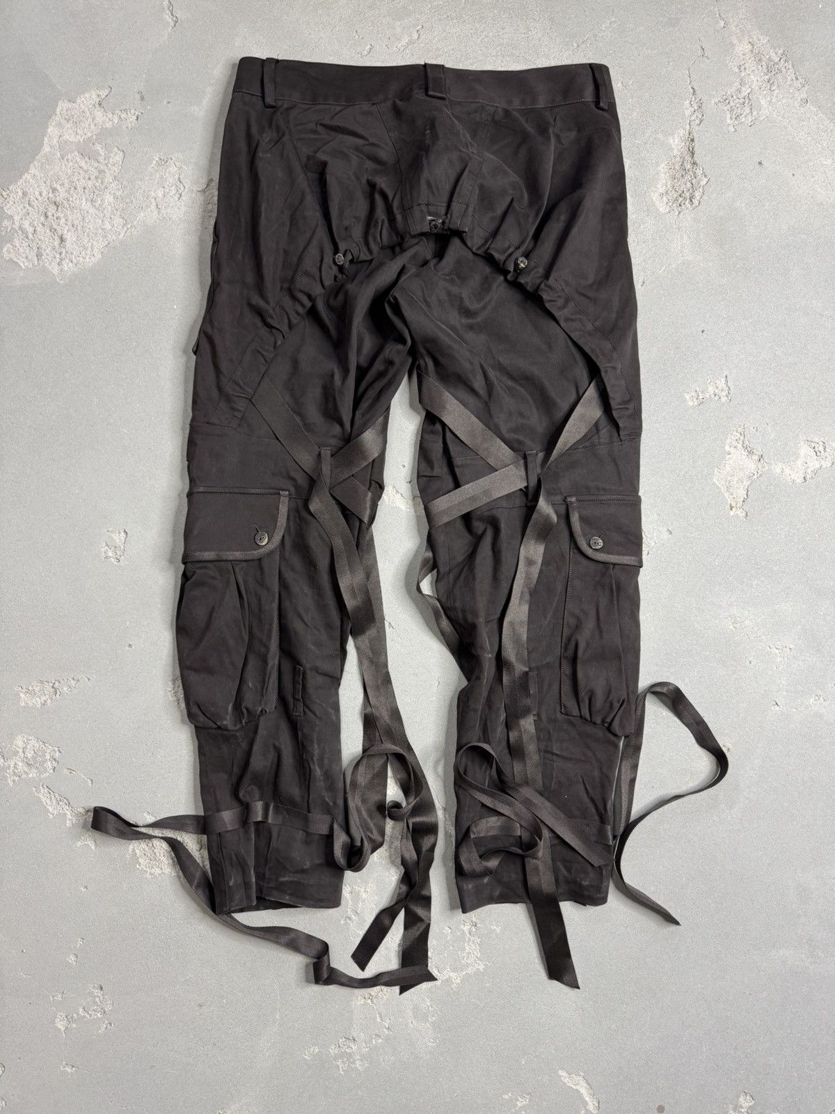 Marithe + Francois Girbaud Marithe francois girbaud bondage pants Size US 36 / EU 52 - 2 Thumbnail