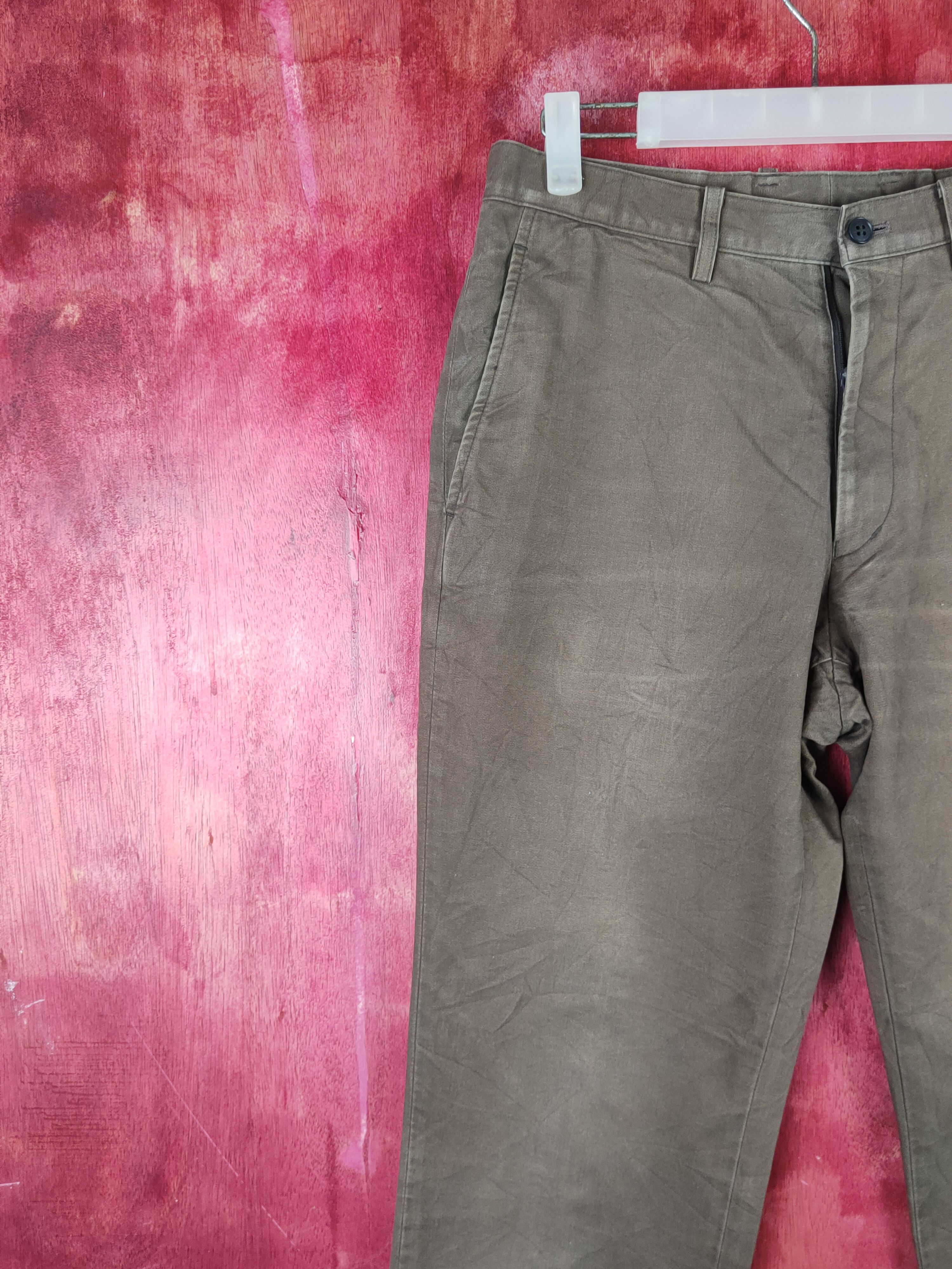 Japanese Brand × Vintage Japanese Brand Dark Brown vintage Casual Pants #S1427 Size US 31 - 3 Thumbnail