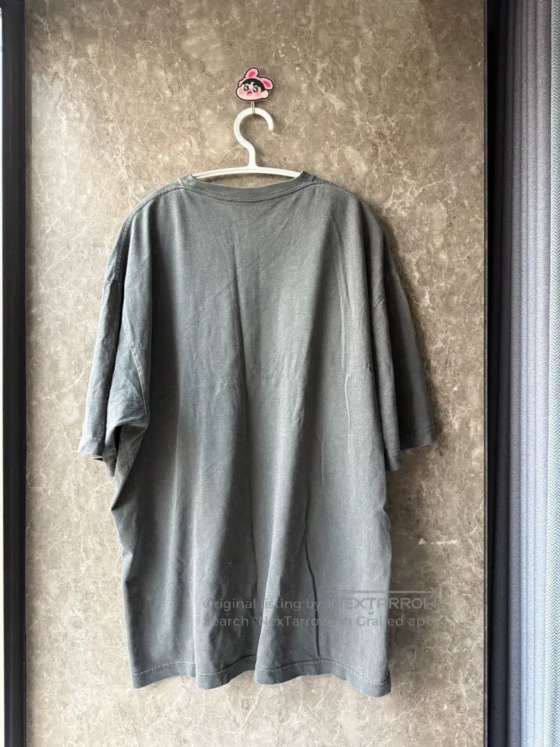Balenciaga Balenciaga Washed Distressed Small Logo Print Short Sleeve Size US S / EU 44-46 / 1 - 2 Thumbnail