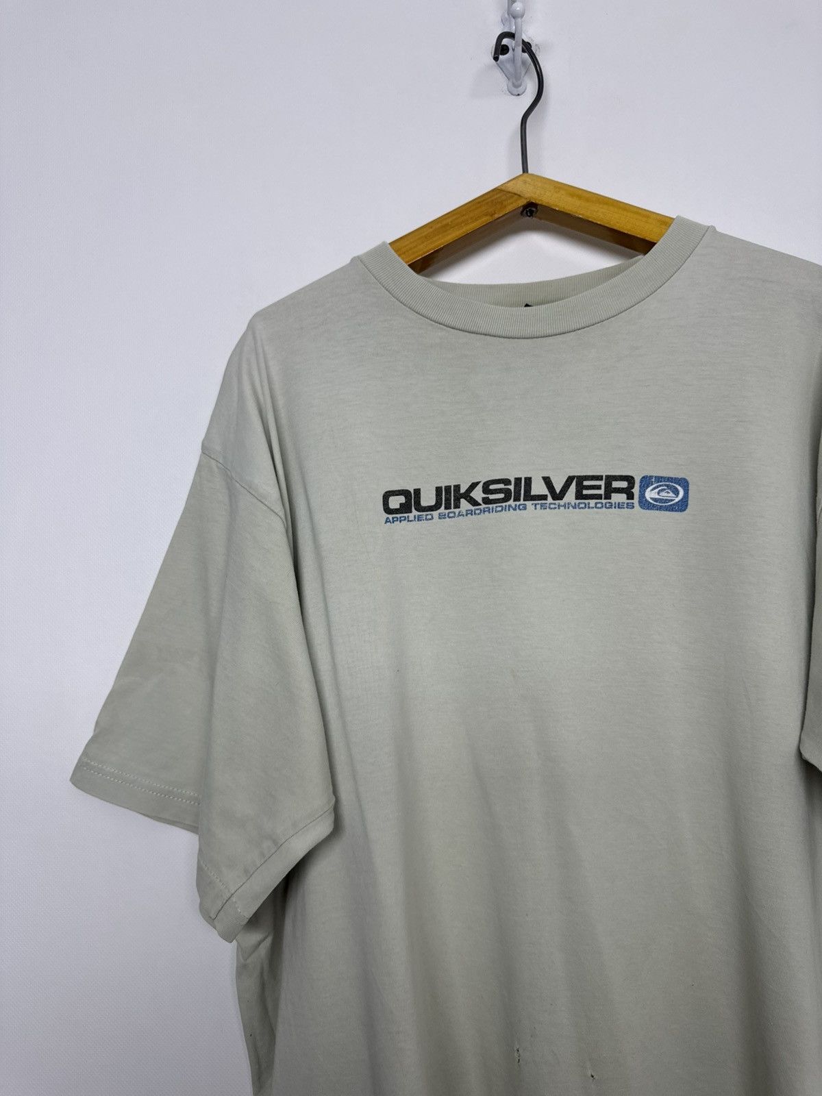 Quiksilver Vintage 90s Surf Quicksilver Big Logo Tee Size US S / EU 44-46 / 1 - 8 Thumbnail