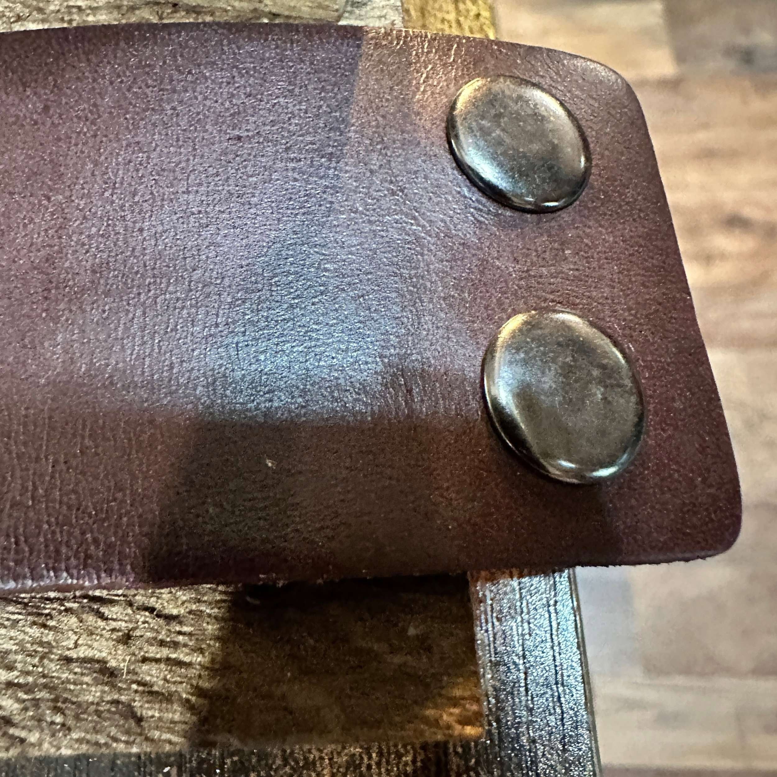 Other Natural Green Stone Dark Brown Leather Cuff Bracelet, Leathe Size ONE SIZE - 8 Thumbnail