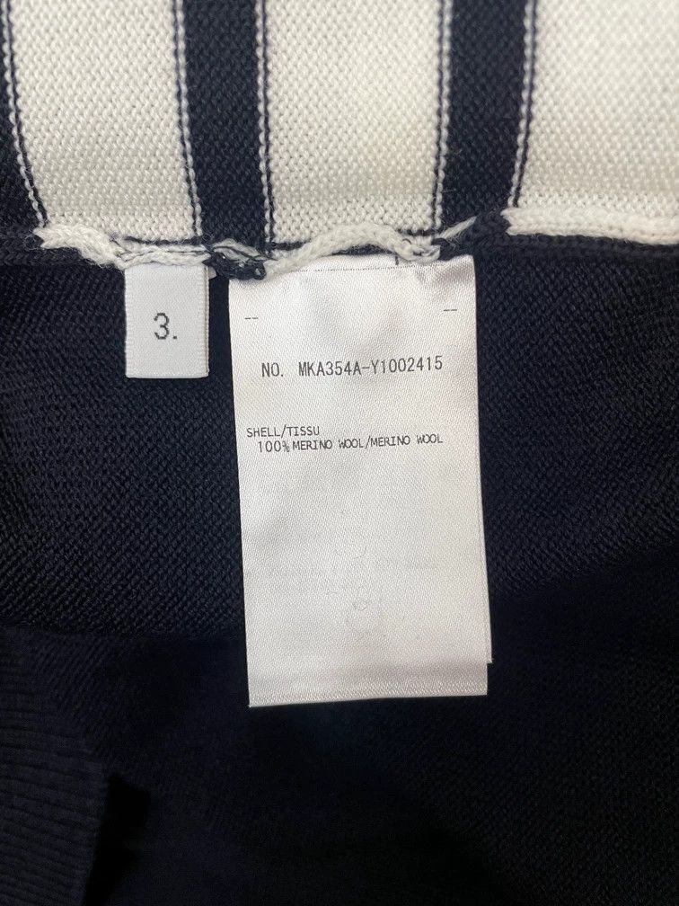 Thom Browne Thom browne Dark blue four-striped high-end knitted short-s Size US L / EU 52-54 / 3 - 7 Thumbnail