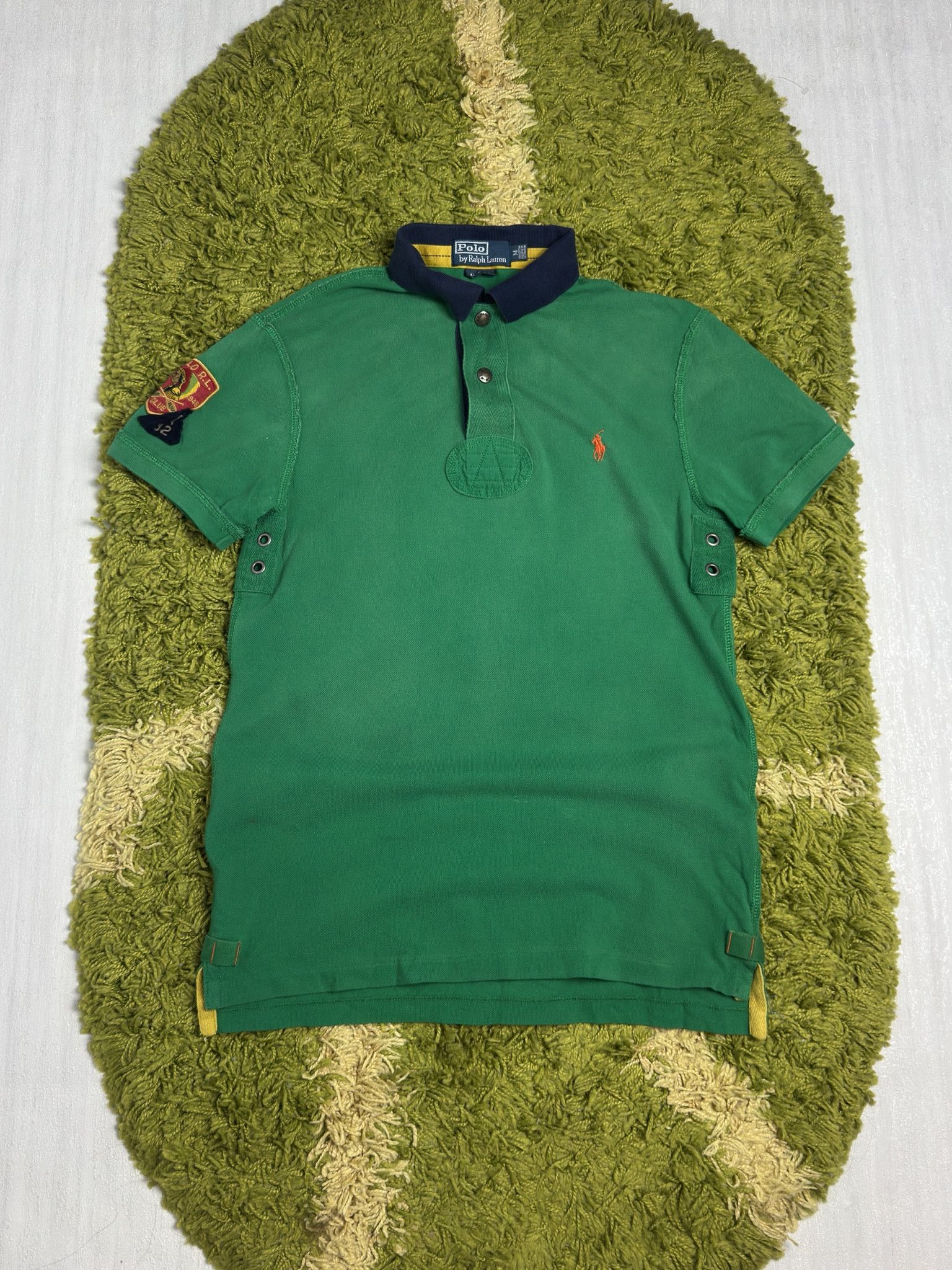 Polo Ralph Lauren × Vintage 🇺🇸 Vintage Polo Ralph Lauren Polo T-Shirt Rare Hype Y2K Size US M / EU 48-50 / 2 - 4 Thumbnail