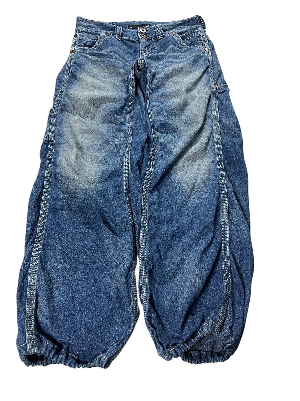 If Six Was Nine × Johnbull × KOJIMA GENES Vintage John Bull Worker Denim Pants Very Rare Size 28" / US 6 / IT 42 - 1 Thumbnail