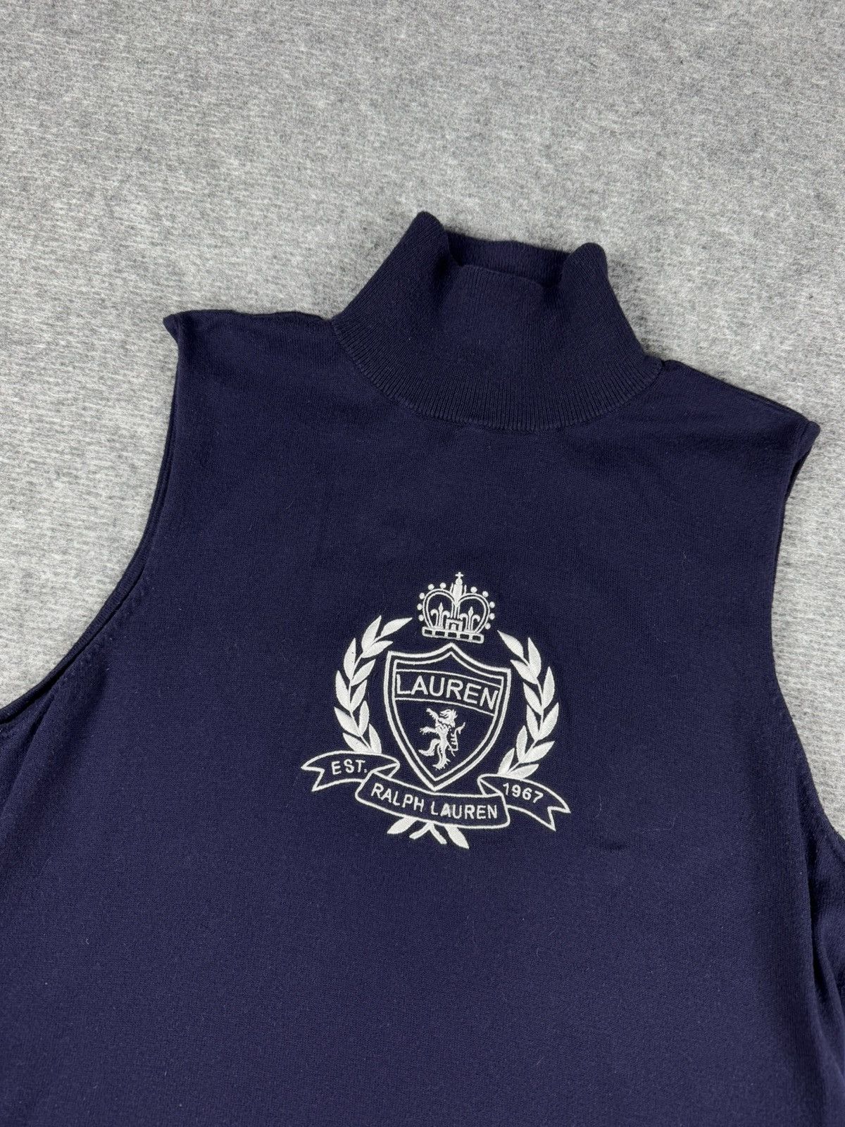 Polo Ralph Lauren × Ralph Lauren × Vintage Ralph Lauren Vest embroidered Size L / US 10 / IT 46 - 2 Thumbnail