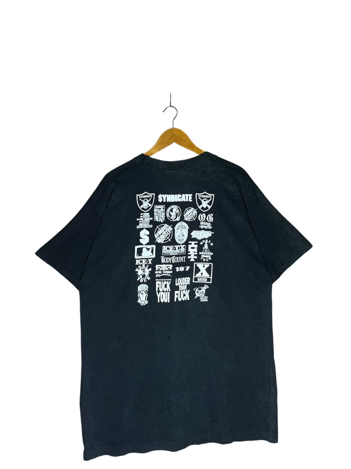 Fruit Of The Loom × Vintage Vintage $yndicate Oversized Tee Size US XL / EU 56 / 4 - 7 Thumbnail
