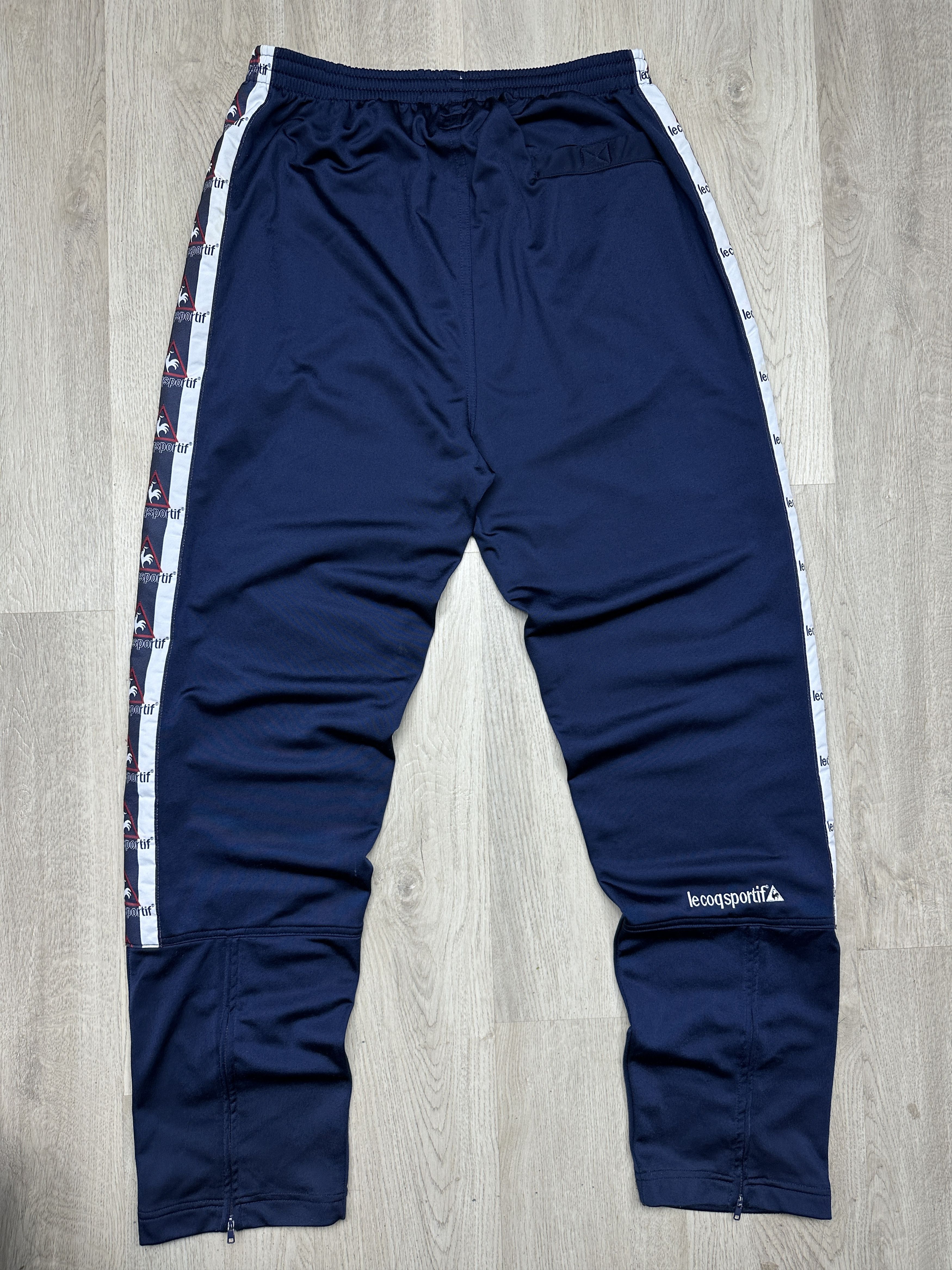 Le Coq Sportif Le Coq Sportif Vintage Mens Track Pants Size US 36 / EU 52 - 6 Thumbnail