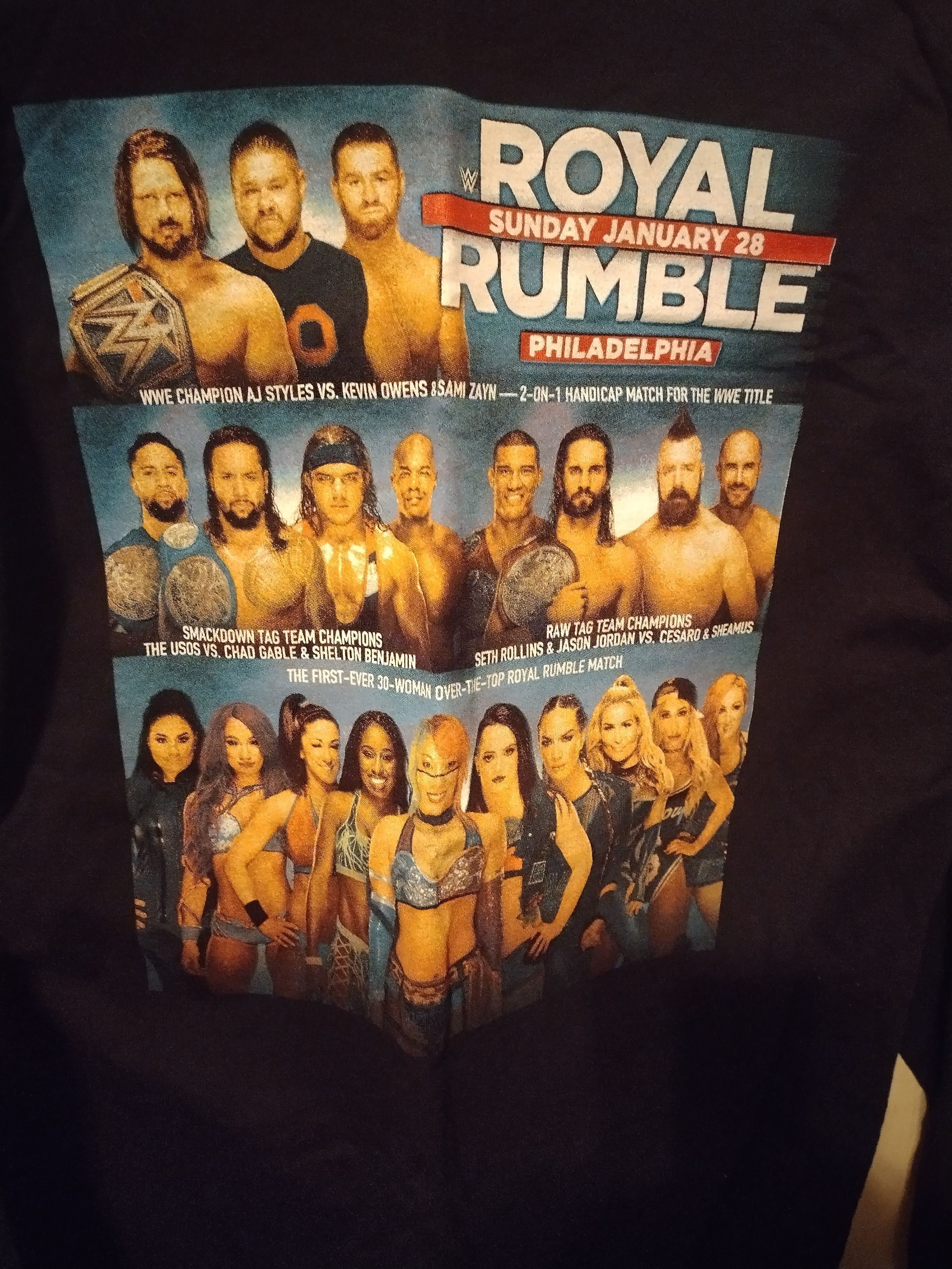 Fruit Of The Loom Royal Rumble January, 28. Philadelphia Size US L / EU 52-54 / 3 - 2 Thumbnail