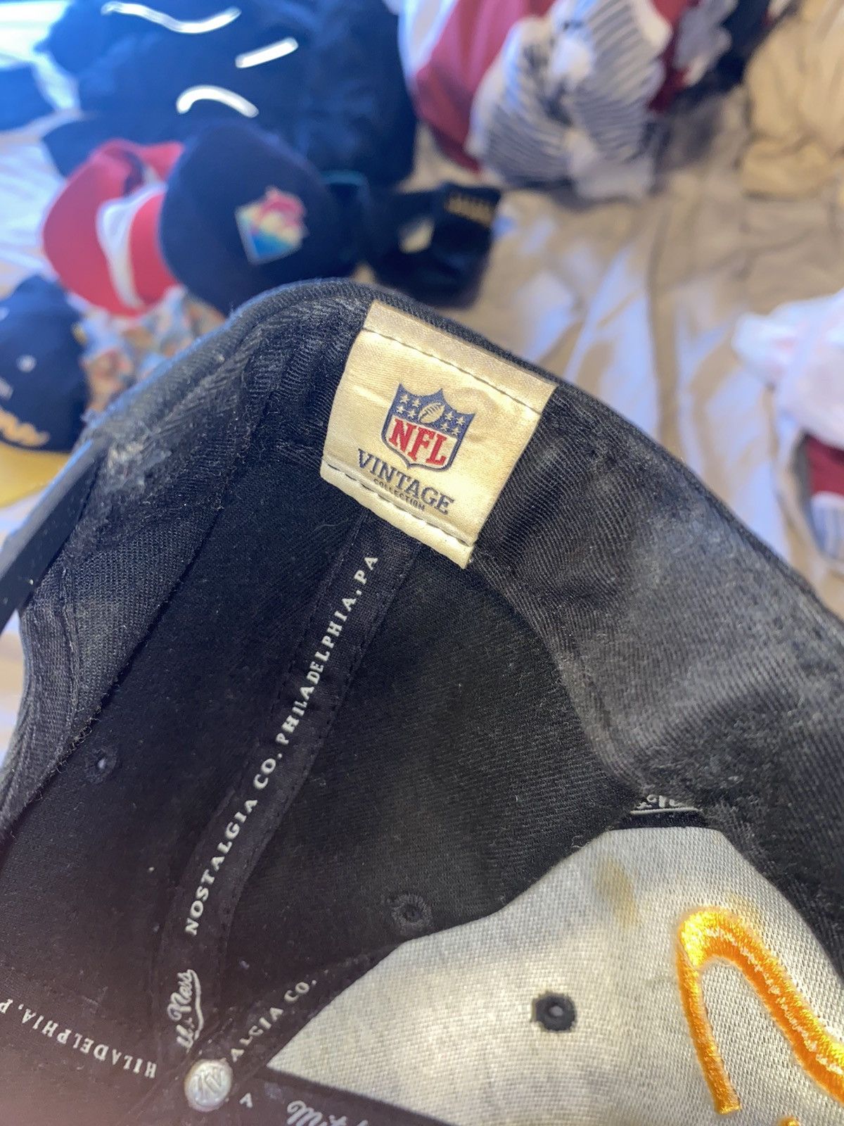 Vintage Mitchell & Ness Steelers snap back Size ONE SIZE - 5 Thumbnail