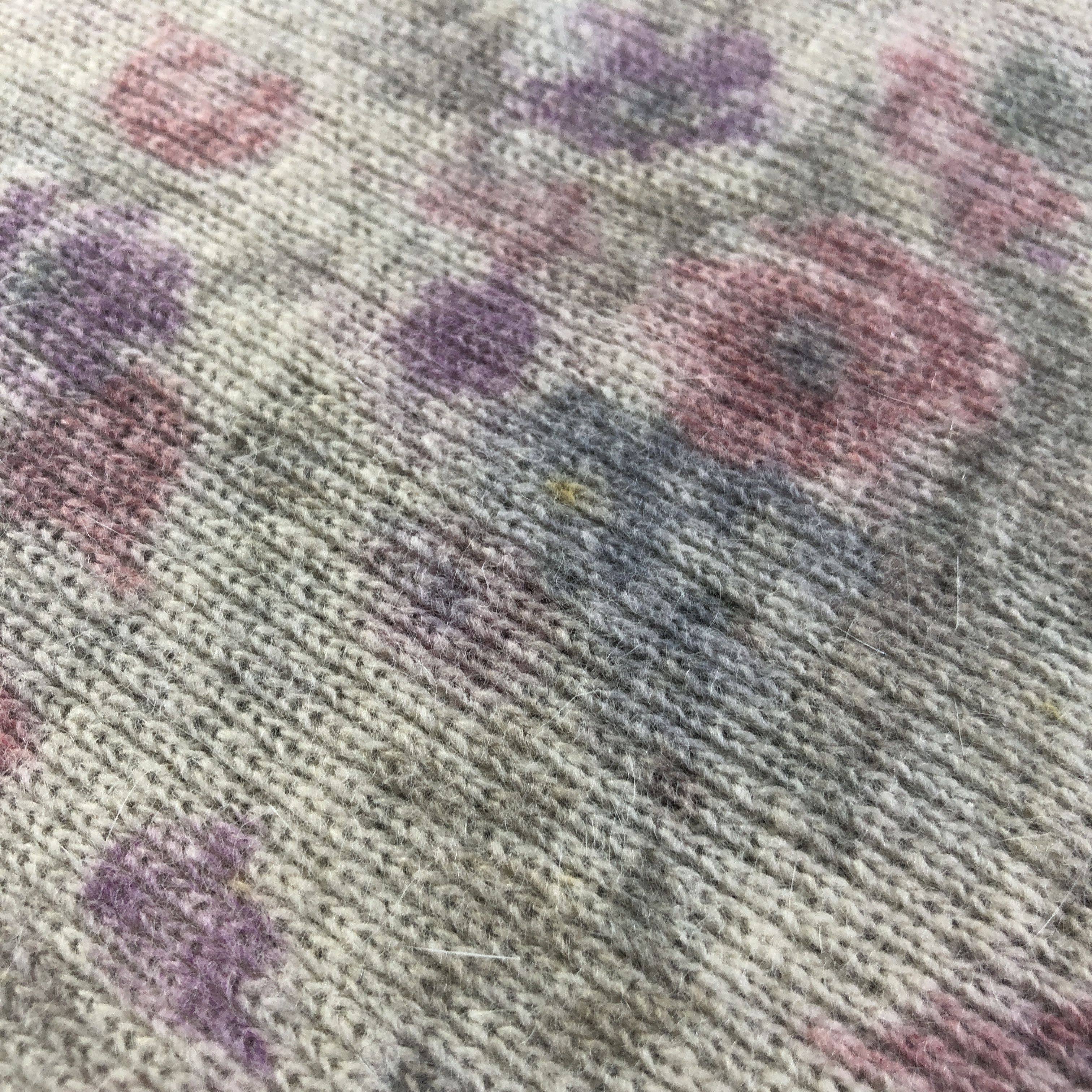 Vintage Daniela Veo Floral Wool/Angora Scarf Muffler V2778 Size ONE SIZE - 7 Thumbnail