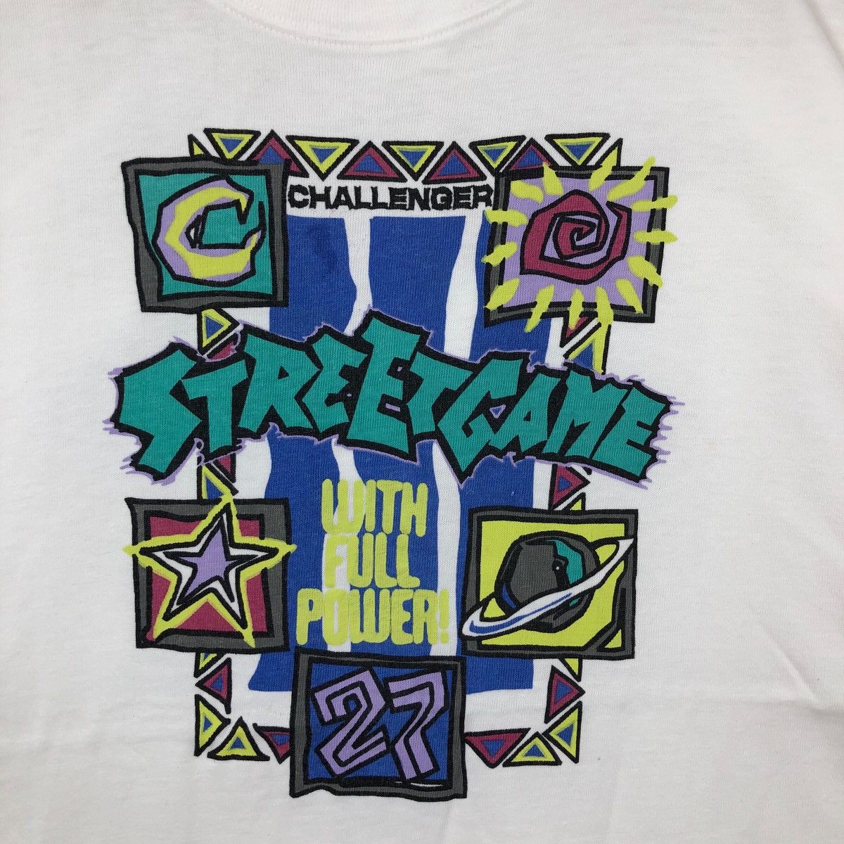 Vintage Vintage Street Game Tee Shirt Big Logo Art Size L Woman Size L / US 10 / IT 46 - 3 Thumbnail
