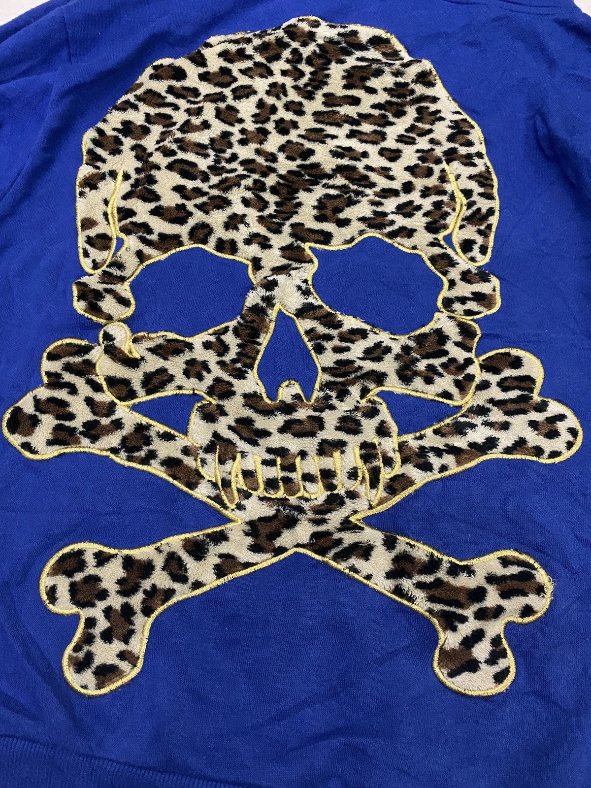 Japanese Brand Japanese Brand 3Q Sleeve Skull Hoodie Size US L / EU 52-54 / 3 - 5 Thumbnail