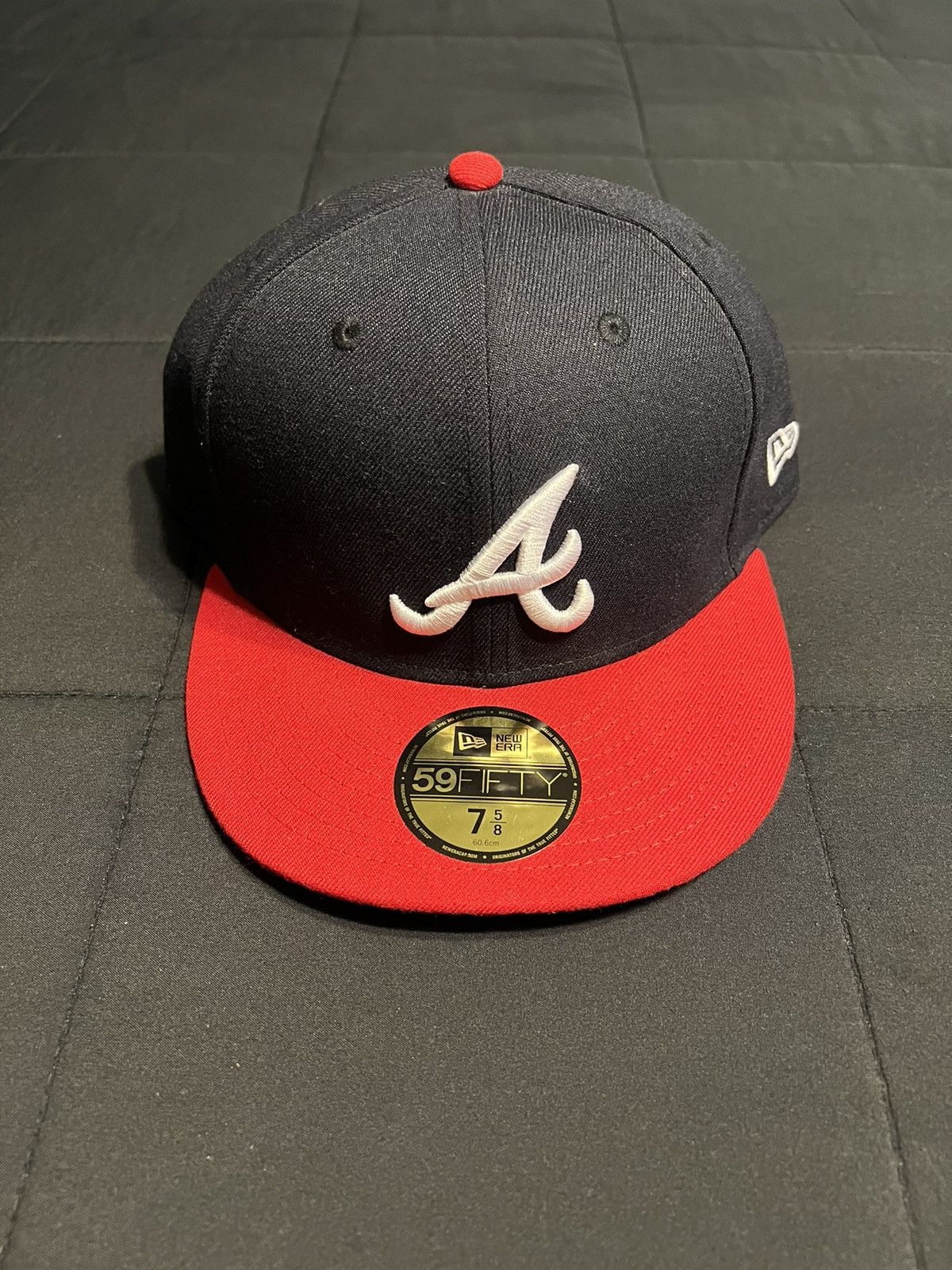 MLB × MyFitteds × New Era Atlanta Braves Fitted Hat Size ONE SIZE - 1 Thumbnail
