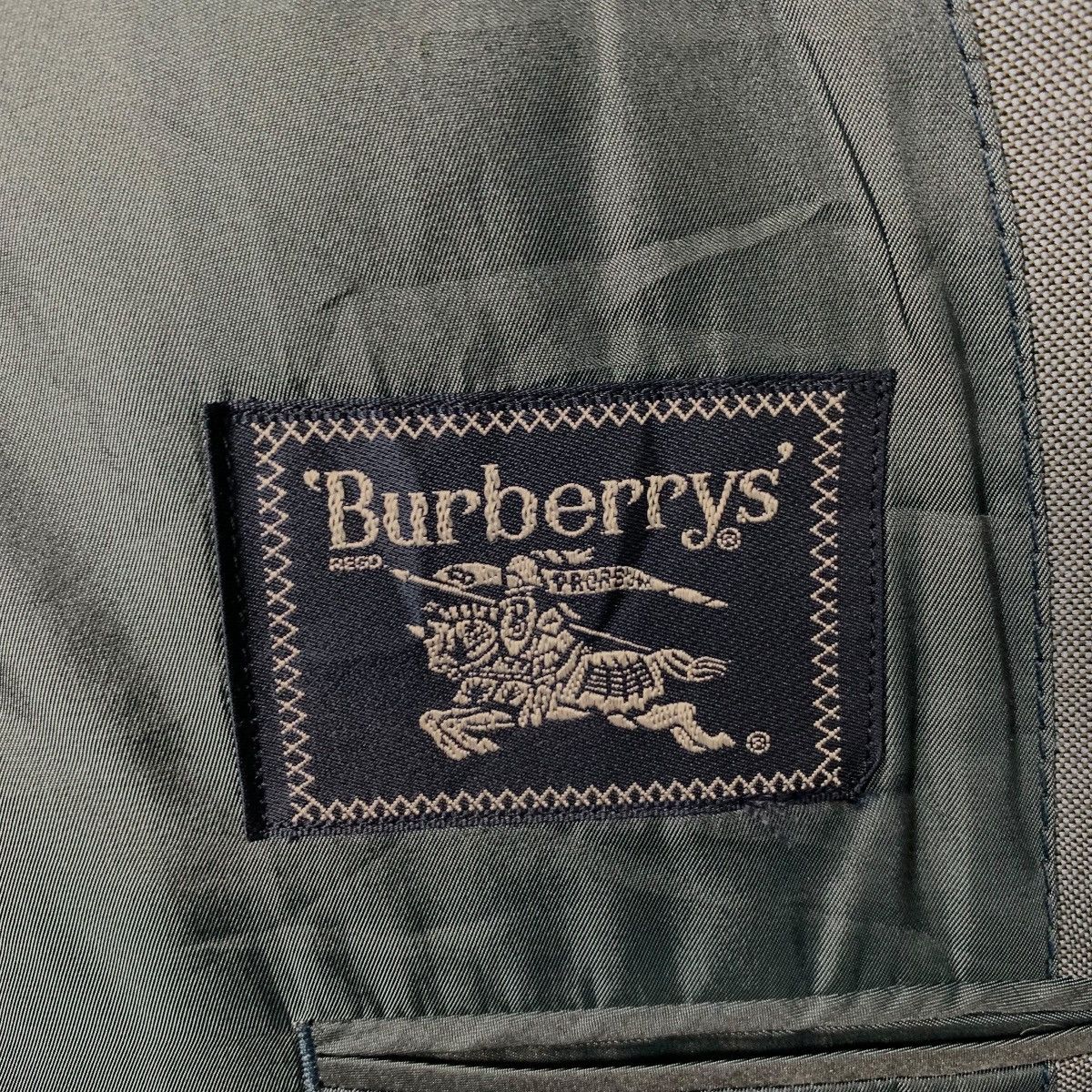 Burberry Vintage 90’s BURBERRYS Wool Mohair Suit Jacket #2673-C120 Size 42R - 18 Thumbnail