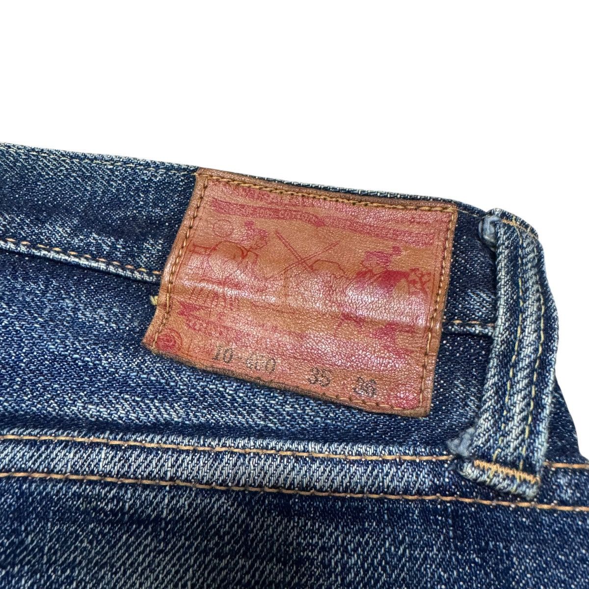 Samurai Jeans 21oz Samurai S510xx Denim Selvedge Jeans Natural Fade Size US 34 / EU 50 - 13 Thumbnail