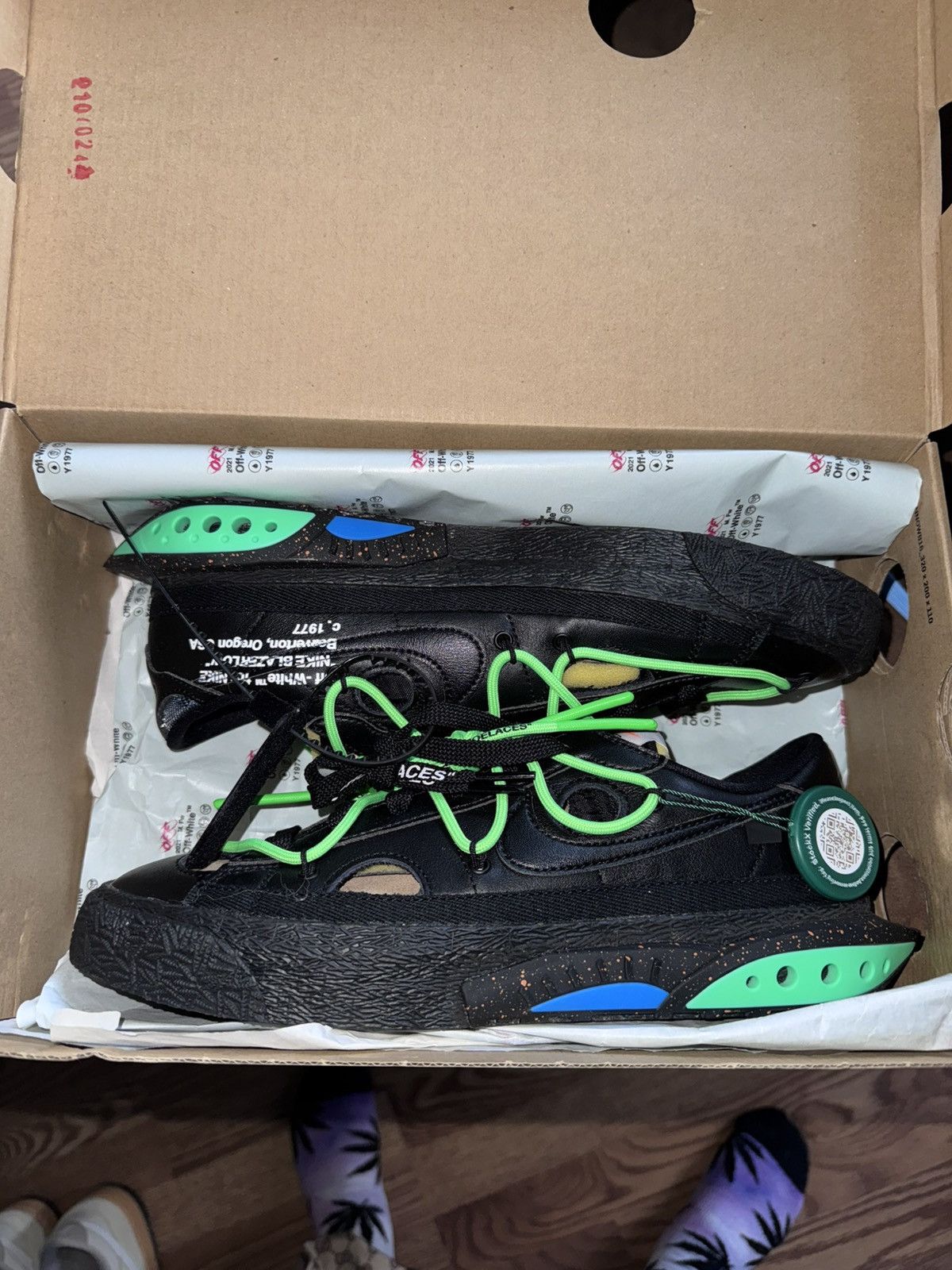Nike × Off-White Nike x Off-White Blazer Low BNWT Size US 8 / EU 41 - 4 Thumbnail