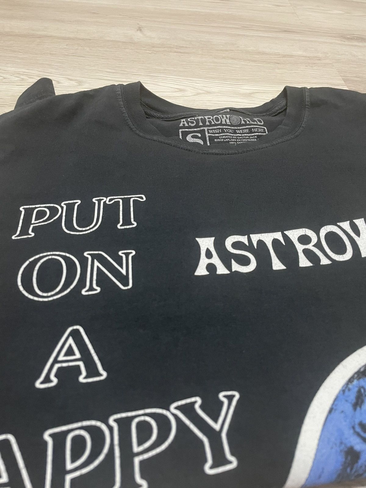 Travis Scott Travis Scott Astroworld Lollapalooza Smiley World/t-shirt Size US S / EU 44-46 / 1 - 12 Thumbnail