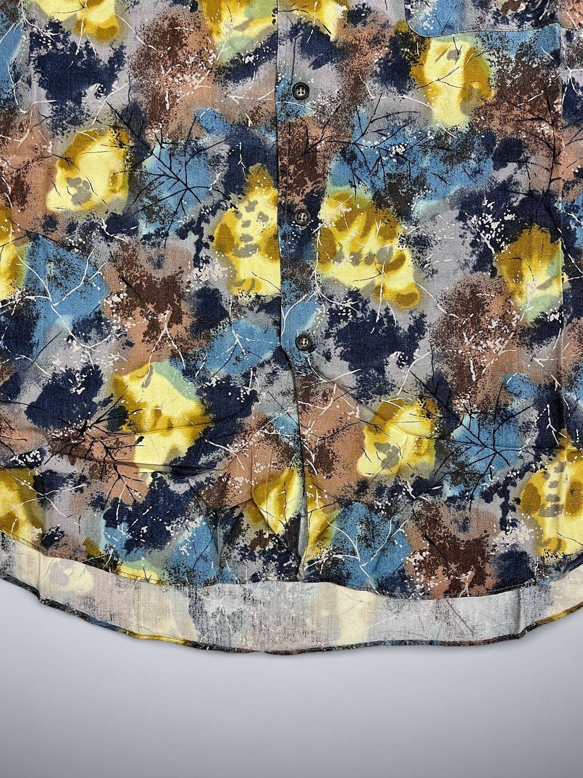 Japanese Brand More Than You Made In Japan Abstract Printed Shirt Size US XXL / EU 58 / 5 - 5 Thumbnail