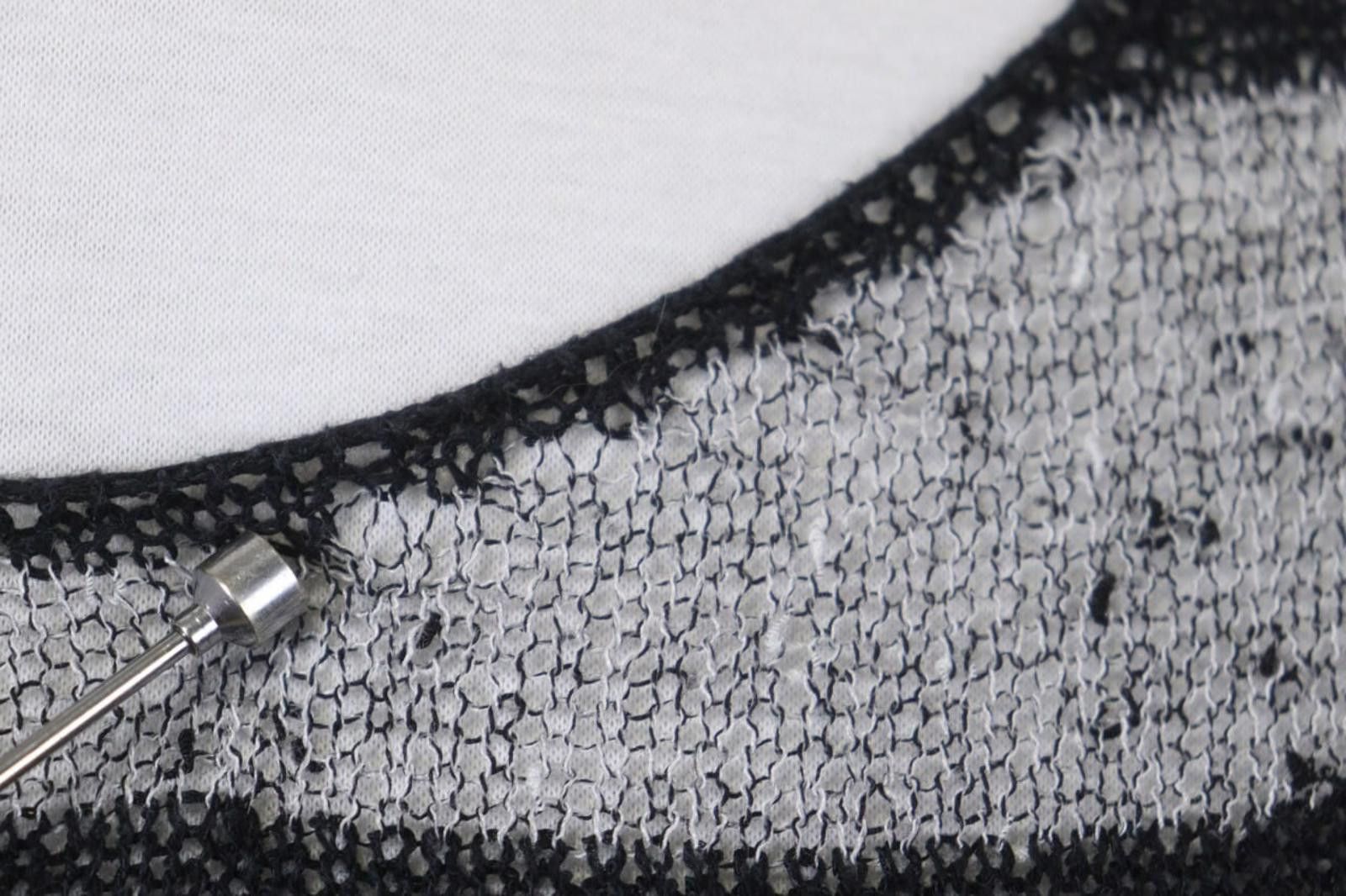 Polo Ralph Lauren Ralph Lauren Gray Black Ribbed Cuff & Hem Sweater Size XS Size XS / US 0-2 / IT 36-38 - 10 Thumbnail