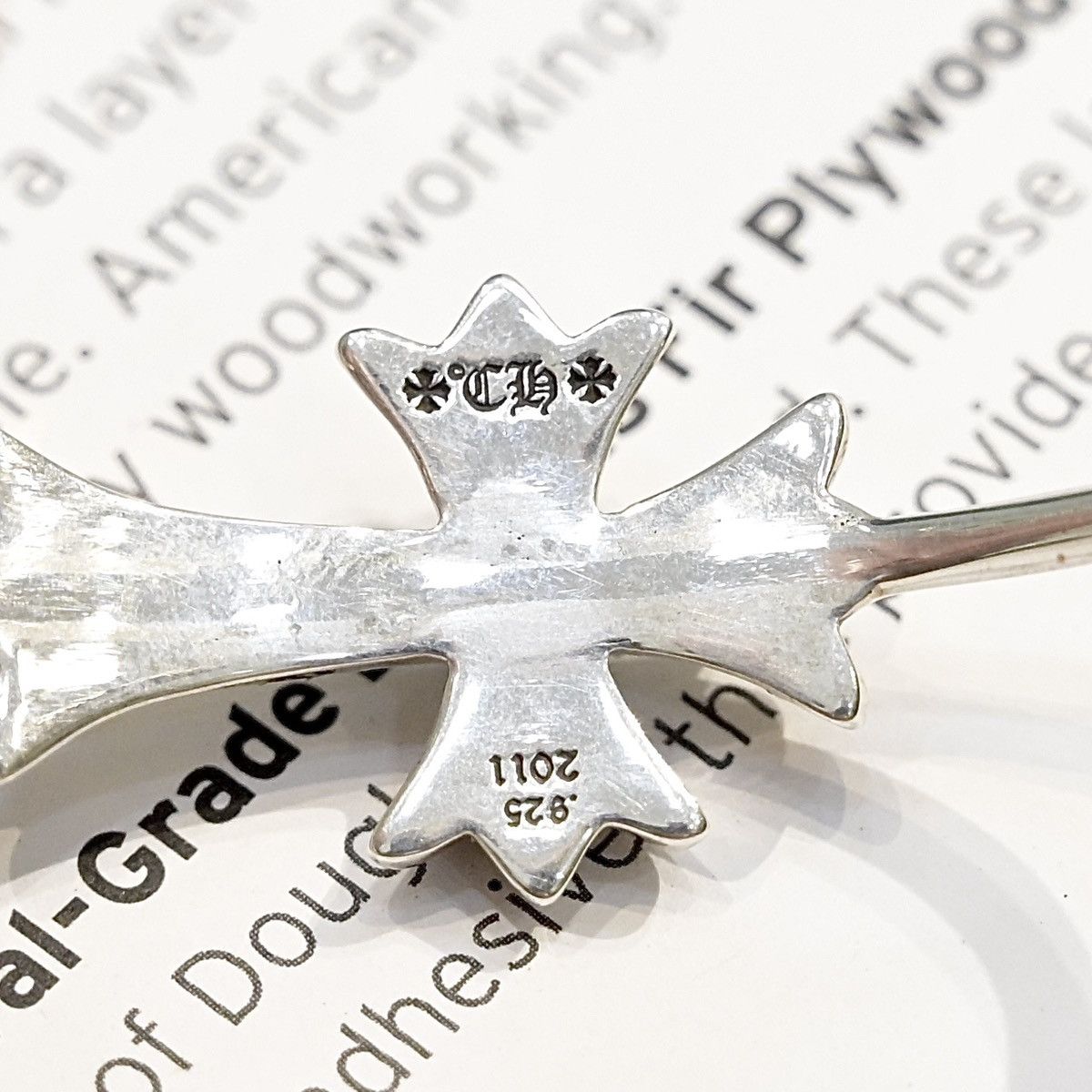 Chrome Hearts CHROME HEARTS CROSS CUFF SILVER Size ONE SIZE - 10 Thumbnail