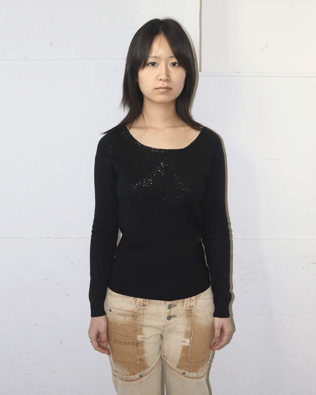 Joseph Joseph Early 2010's Spangle Detail Knit Size S / US 4 / IT 40 - 2 Thumbnail