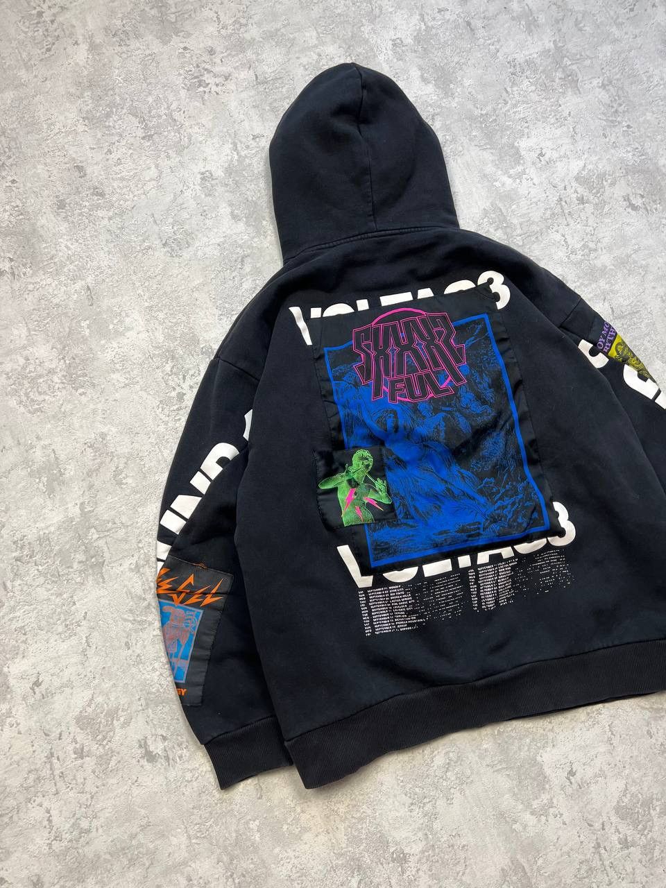 Diesel Diesel Haute Kultur Black Hoodie Big Logo Size US S / EU 44-46 / 1 - 11 Thumbnail