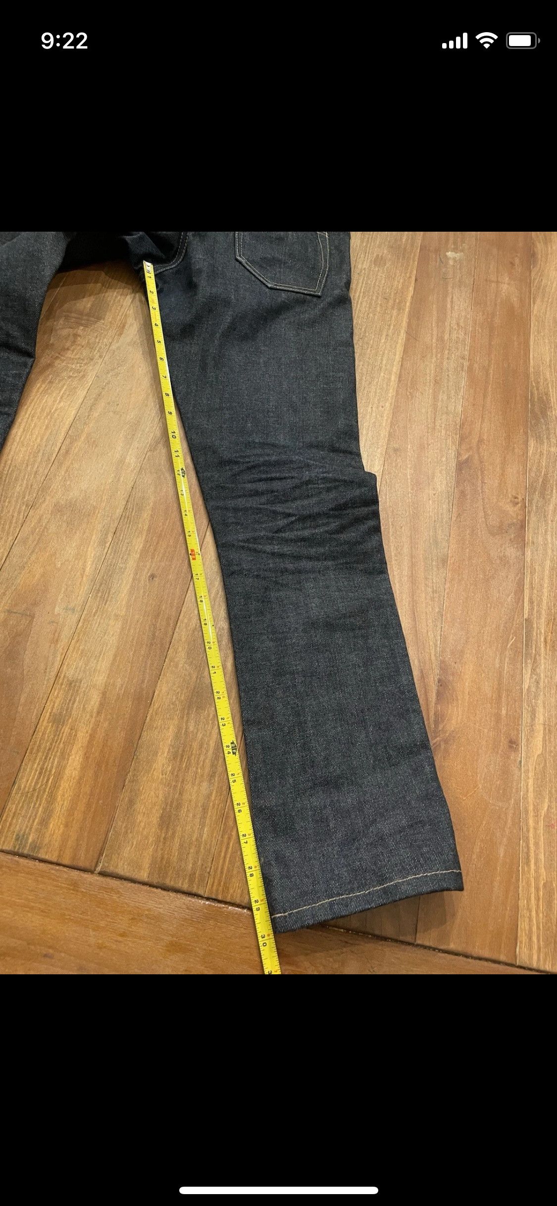 Rogue Territory SK skinny jeans raw denim Size US 29 - 8 Thumbnail