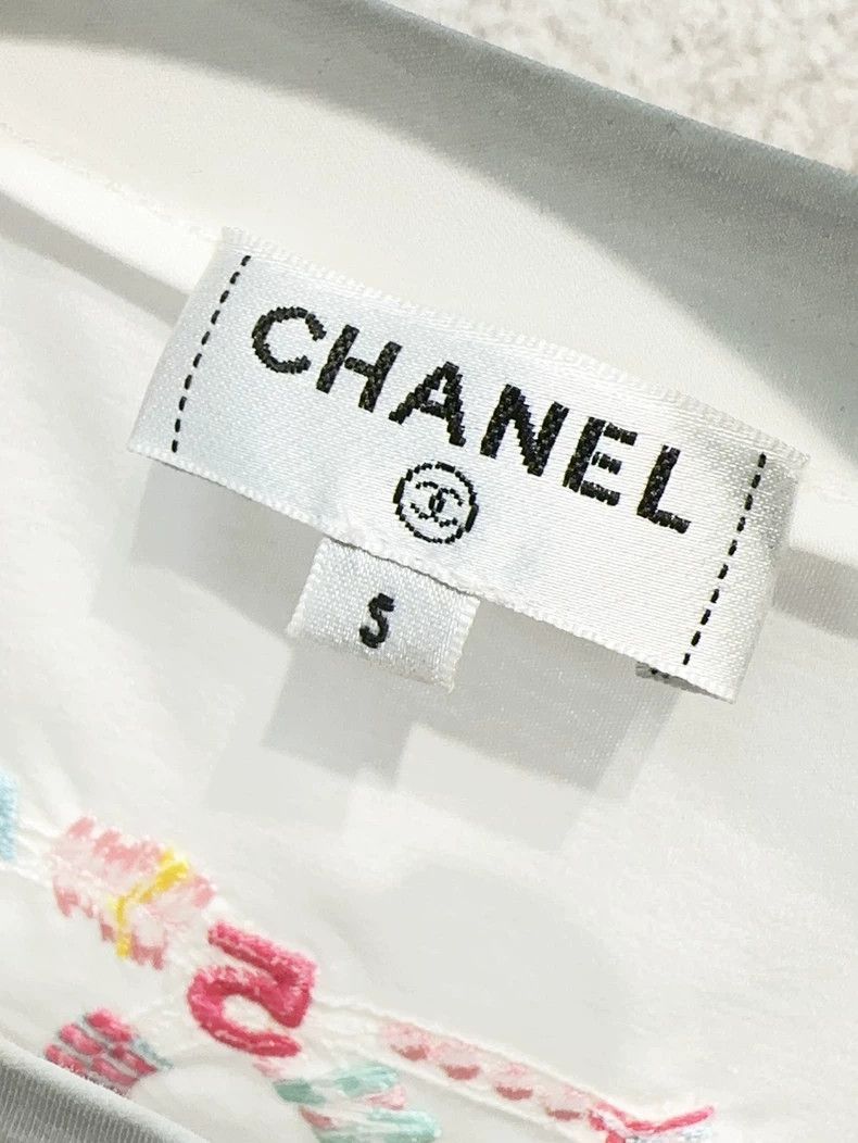Chanel Chanel Beach series spring and summer show white heavy ind Size S / US 4 / IT 40 - 5 Thumbnail
