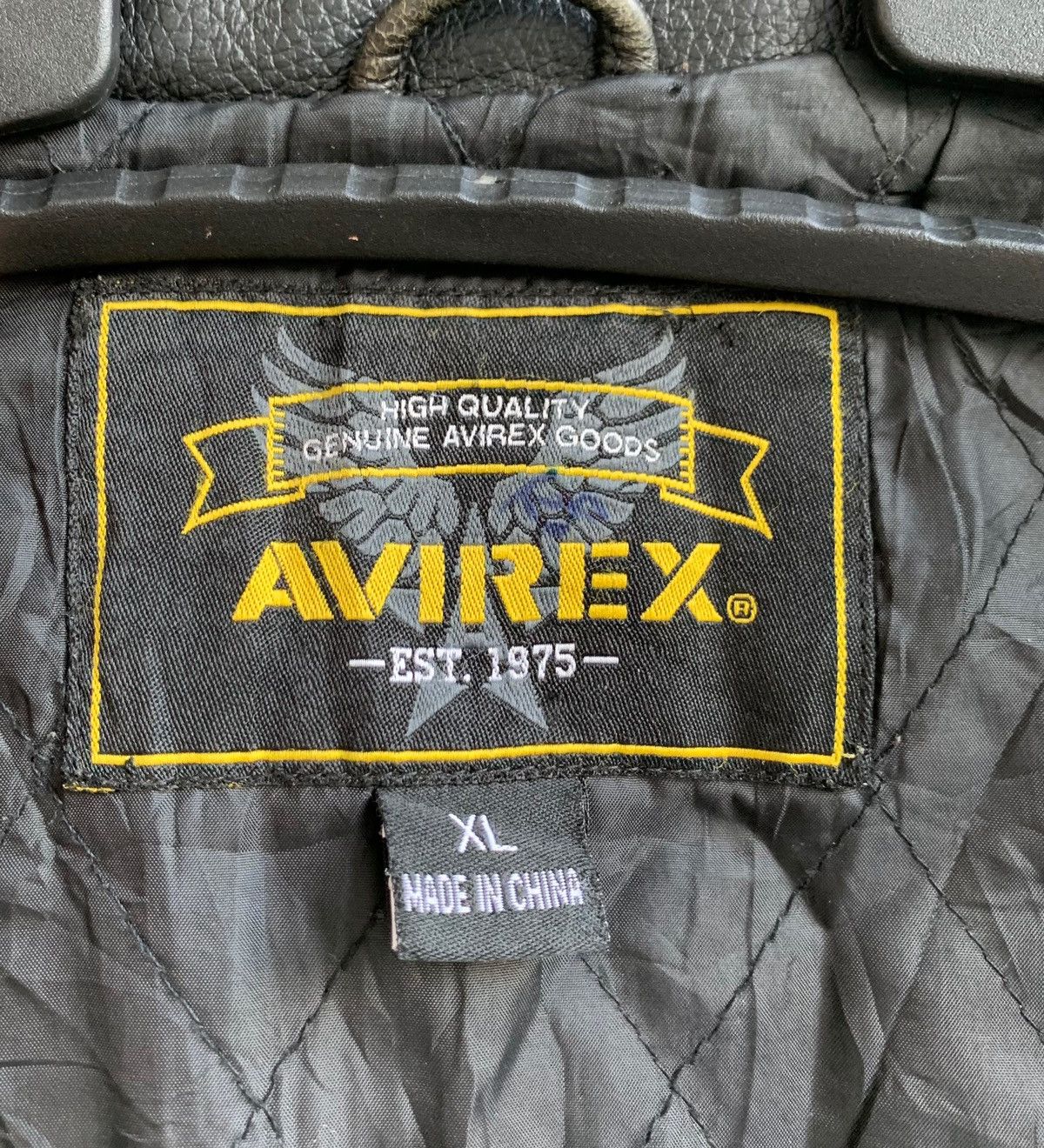 Avirex Vintage Avirex Road Dogz Wool Leather Sleeve Size US XL / EU 56 / 4 - 16 Thumbnail