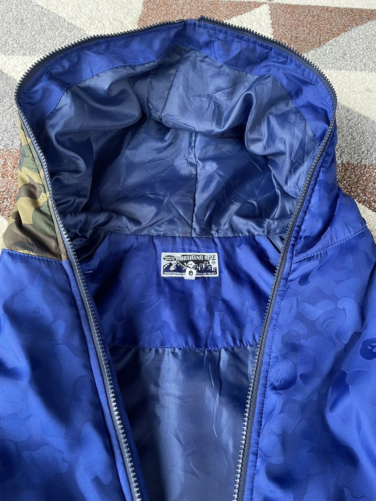 Bape Bape ABC Jacquard Camo Shark Heavy Jacket Size US L / EU 52-54 / 3 - 12 Thumbnail