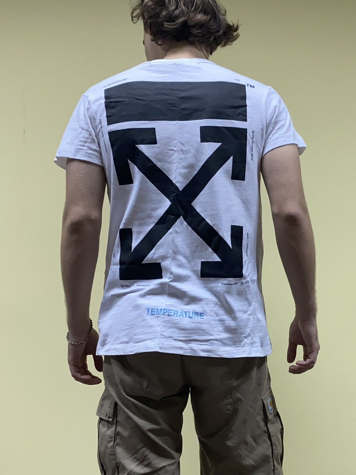 Off-White Off-White Mona Lisa arrows 2018 Temperature Size US M / EU 48-50 / 2 - 4 Thumbnail