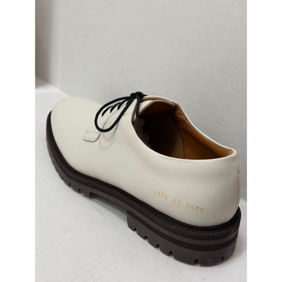 Common Projects COMMON PROJECTS WHITE DERBY SHOES Size US 9 / EU 42 - 8 Thumbnail